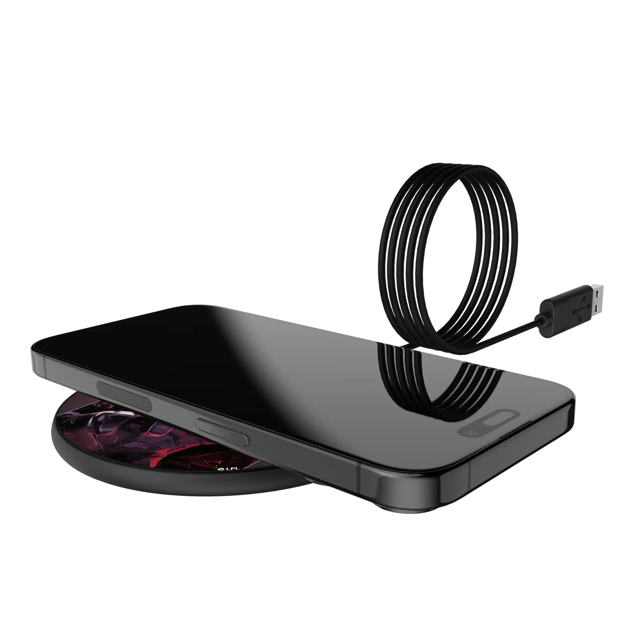 Star Wars Darth Vader Portrait 15-Watt Wireless Charger - Lifestyle
