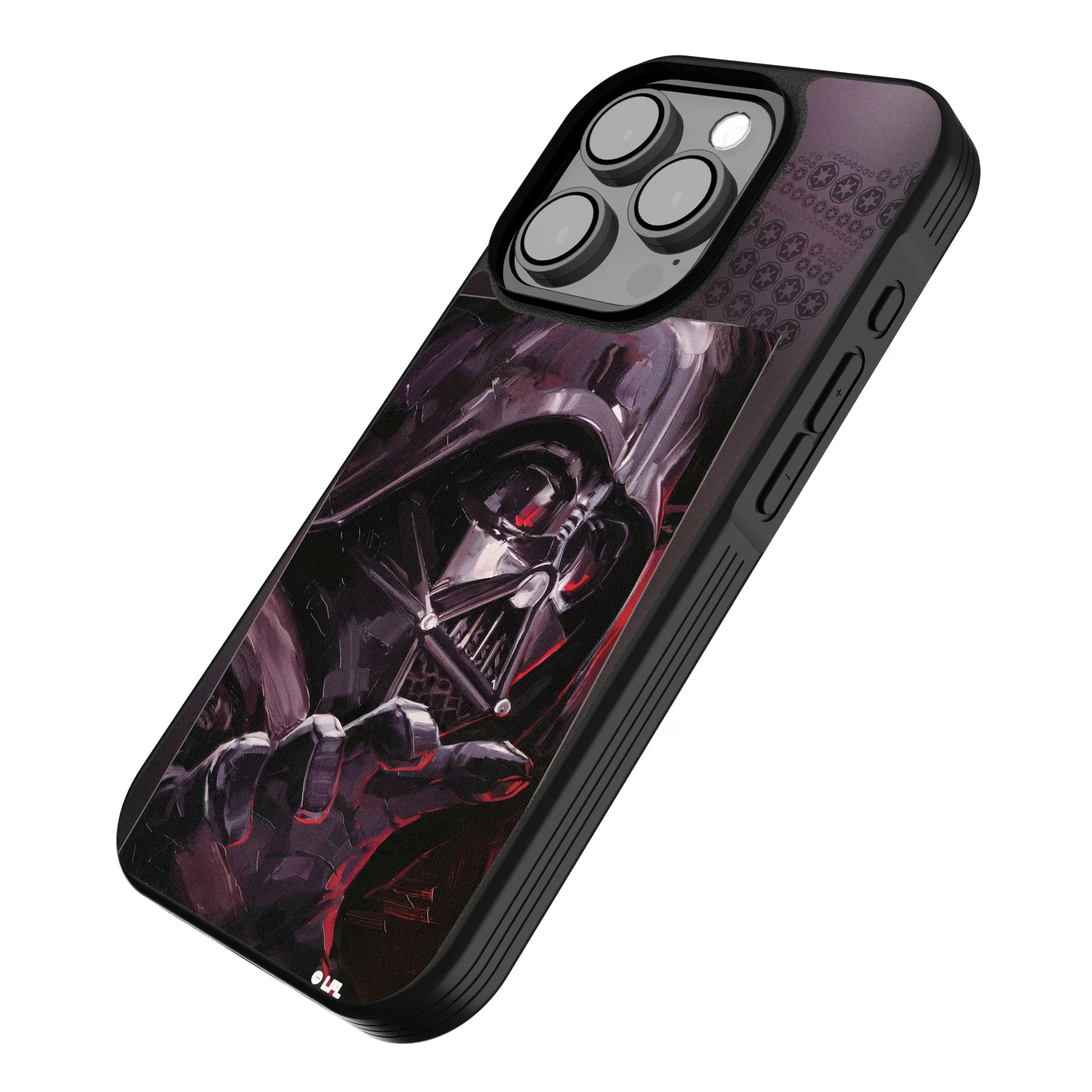 Star Wars Darth Vader Portrait iPhone Bump Phone Case for Apple iPhone - Isometric View