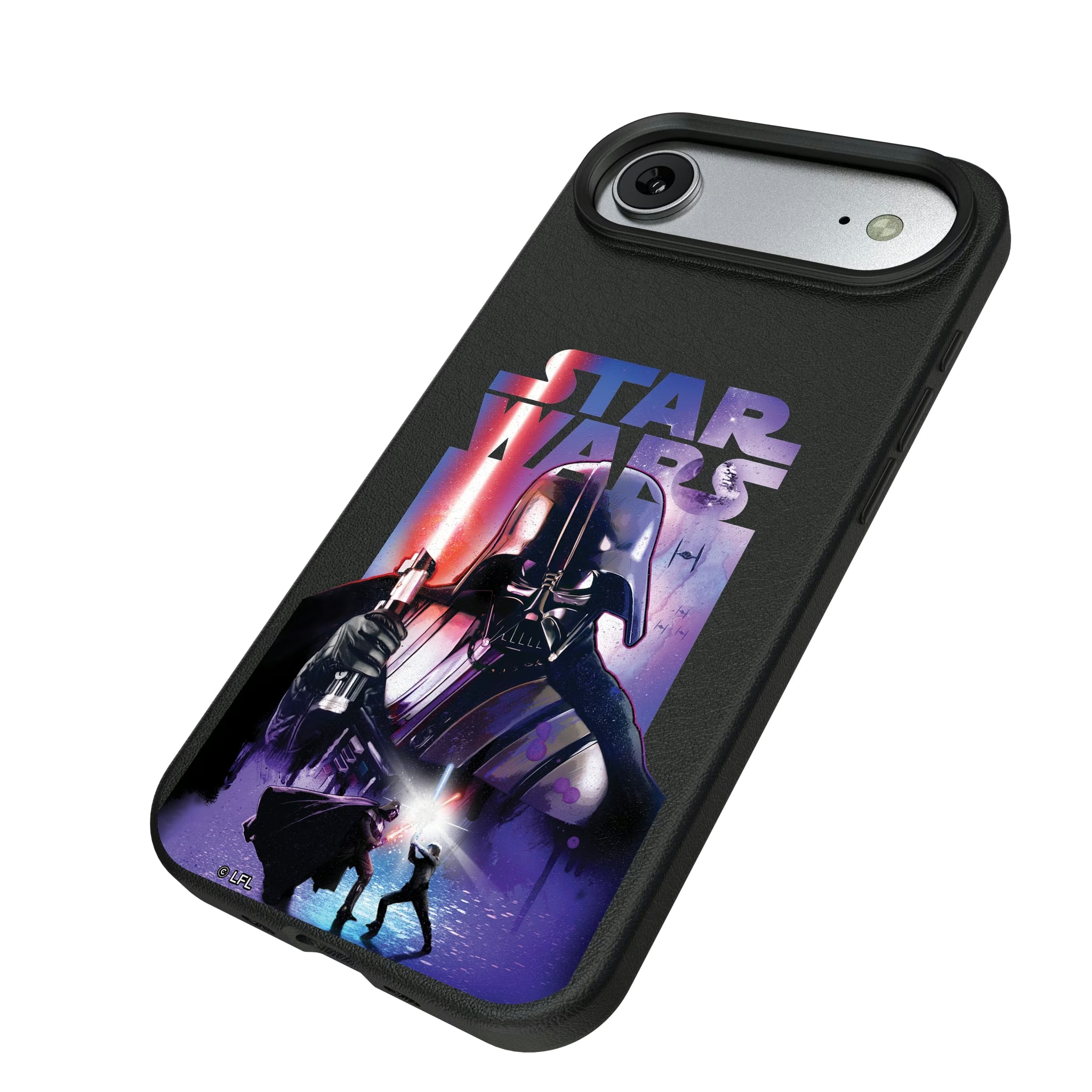 Star Wars Darth Vader Portrait Collage iPhone MagSafe Compatible Phone Case for Apple iPhone - Isometric View#Device_iPhone Air