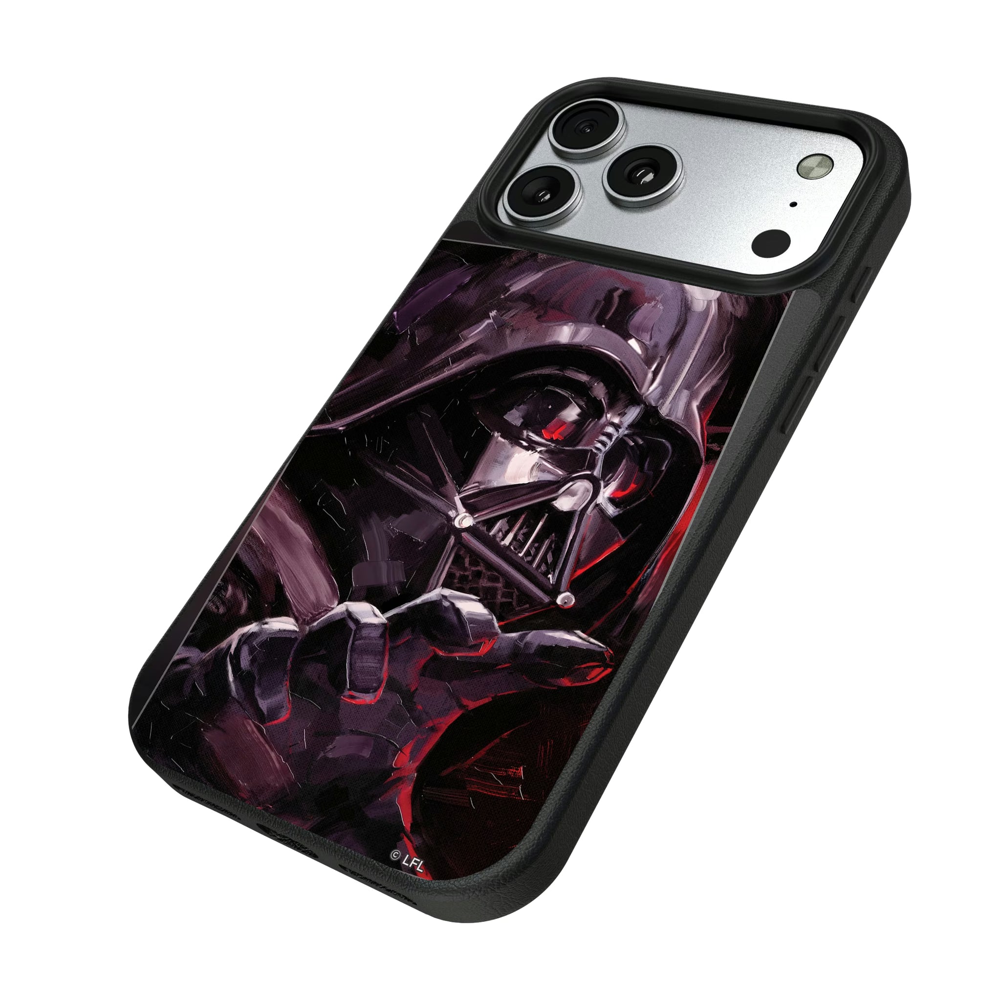Star Wars Darth Vader Portrait iPhone MagSafe Compatible Phone Case for Apple iPhone - Isometric View#Device_iPhone 17 Pro Max