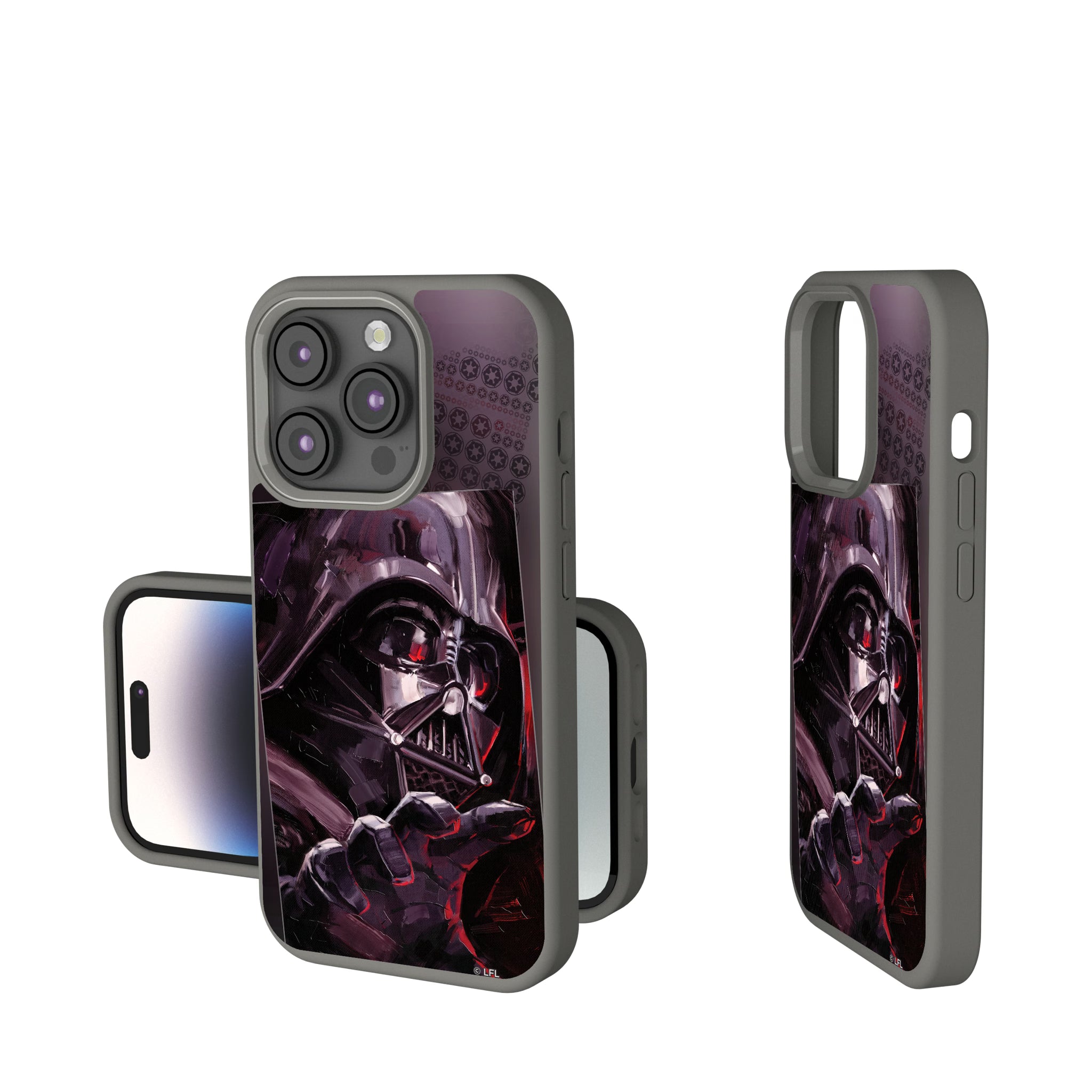 Star Wars Darth Vader Portrait iPhone Soft Touch Phone Case for Apple iPhone