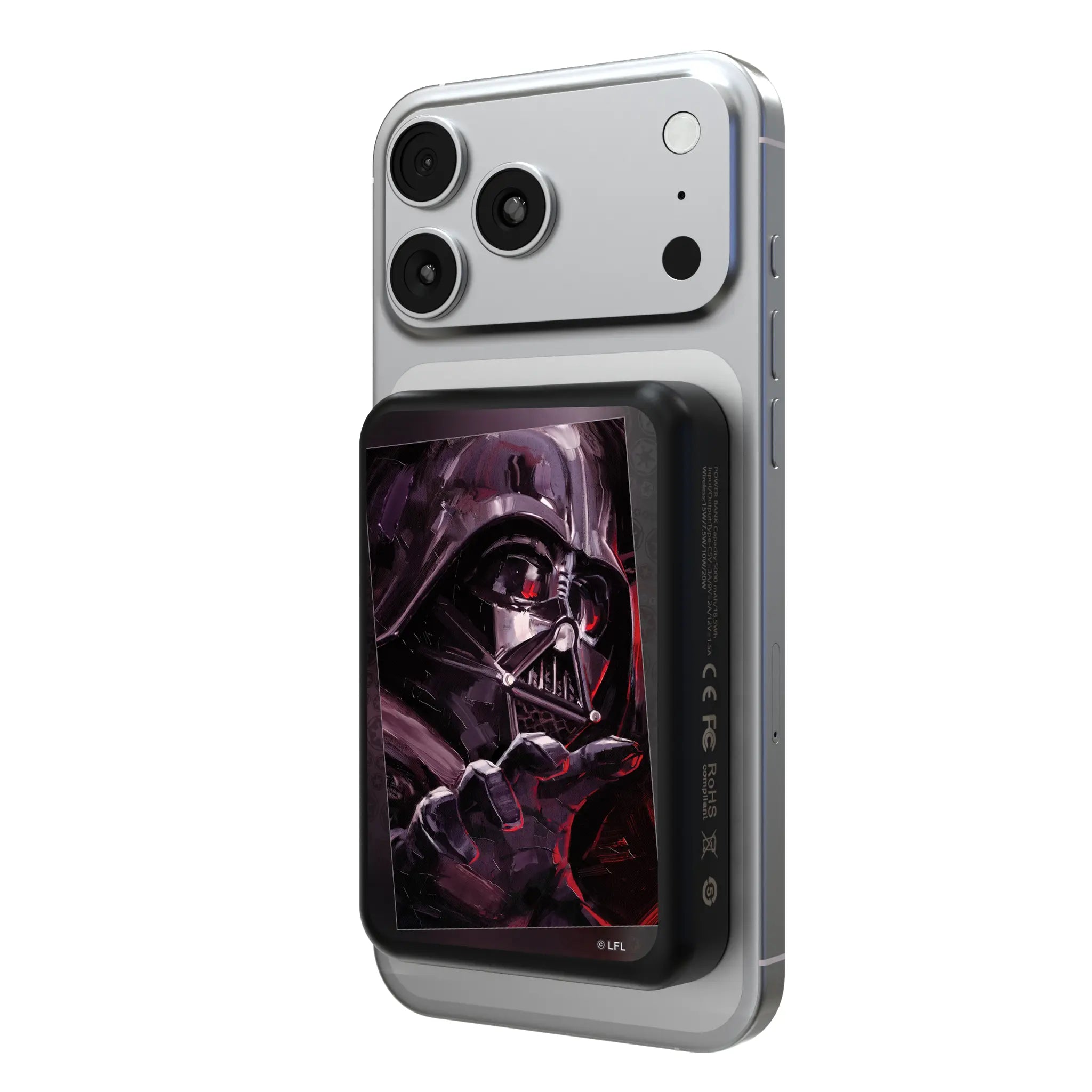 Star Wars Darth Vader Portrait Wireless Mag Power Bank