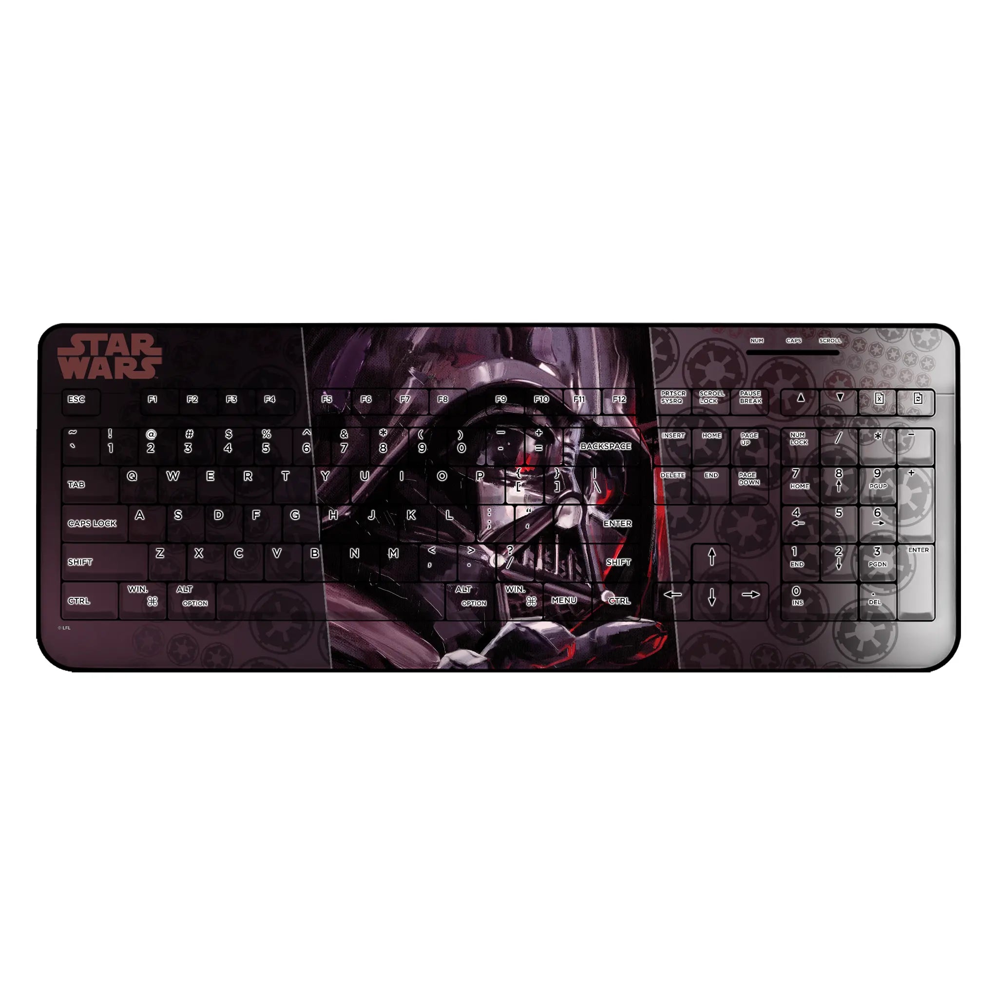 Star Wars Darth Vader Portrait Wireless USB Keyboard