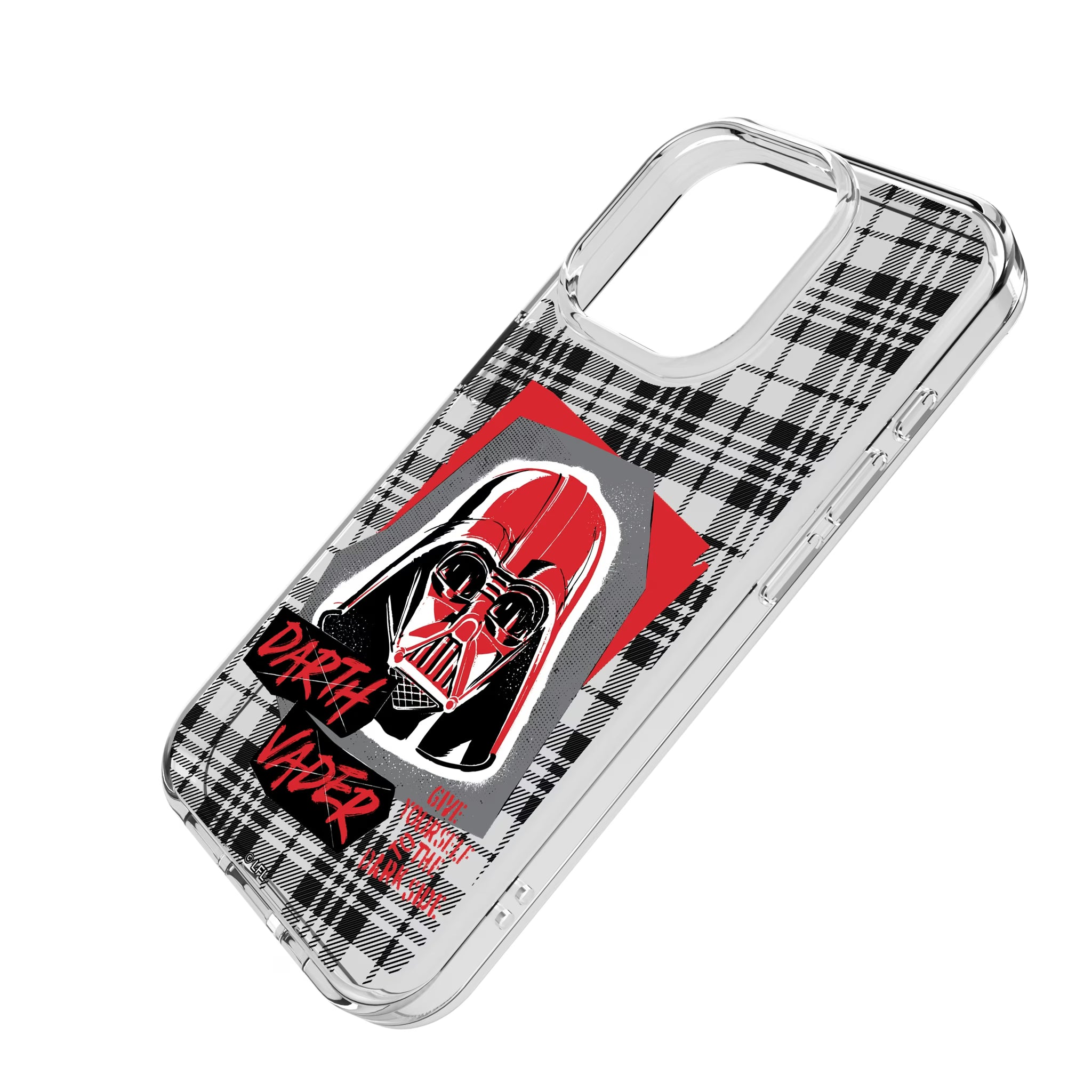 Star Wars Darth Vader Ransom iPhone Clear Phone Case for Apple iPhone - Isometric View