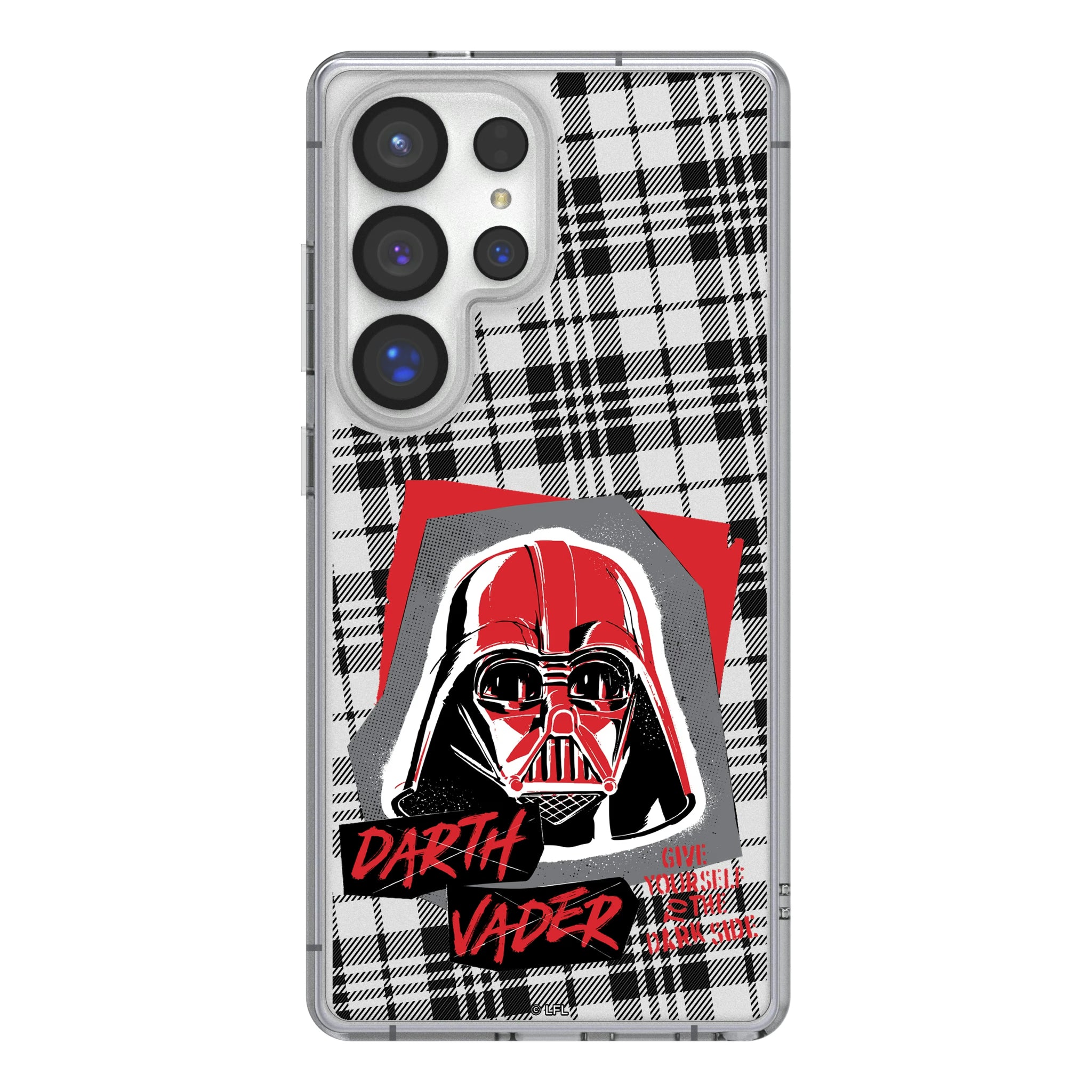 Star Wars Darth Vader Ransom Galaxy Clear Phone Case for Samsung Galaxy