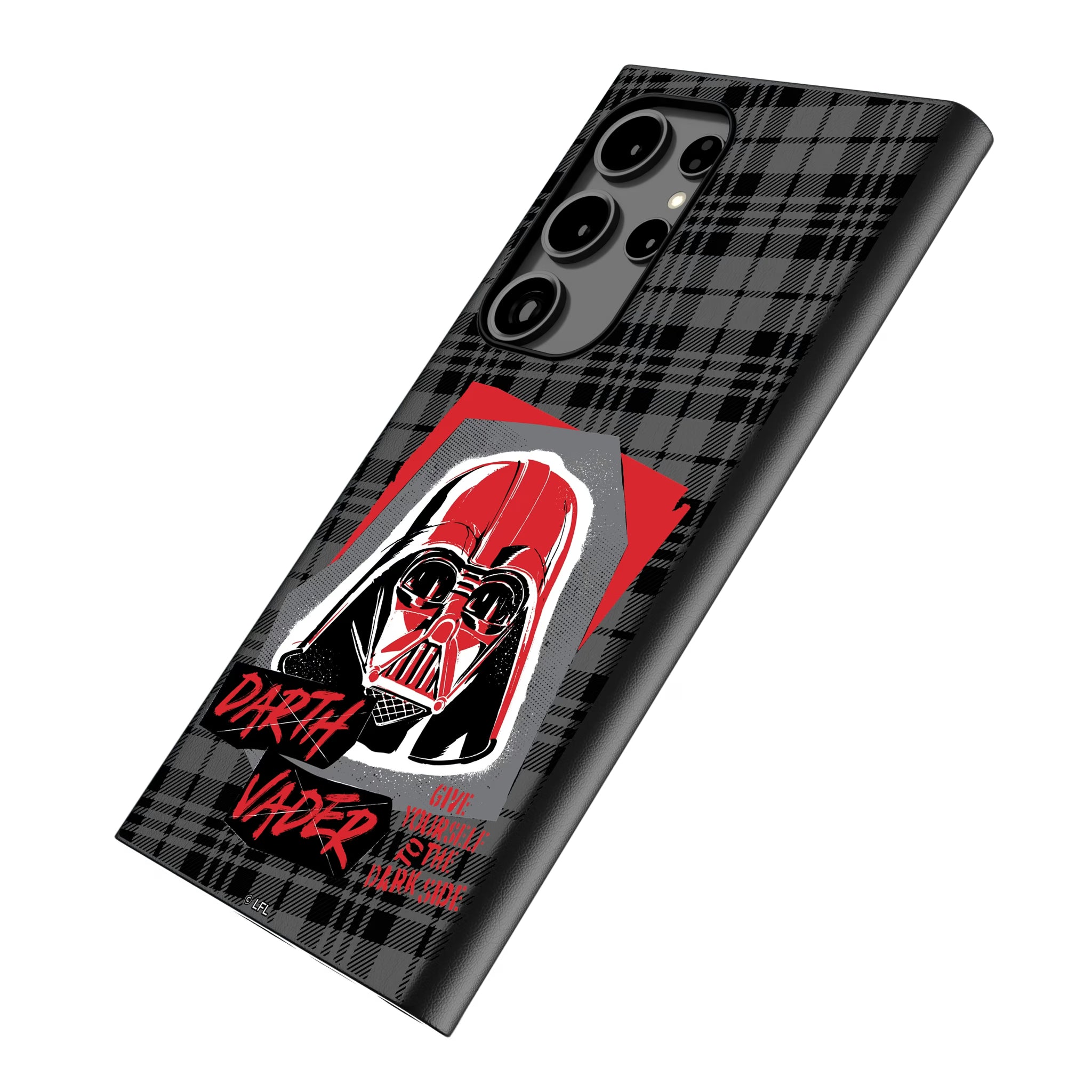 Star Wars Darth Vader Ransom Galaxy MagSafe Compatible Phone Case for Samsung Galaxy - Isometric View