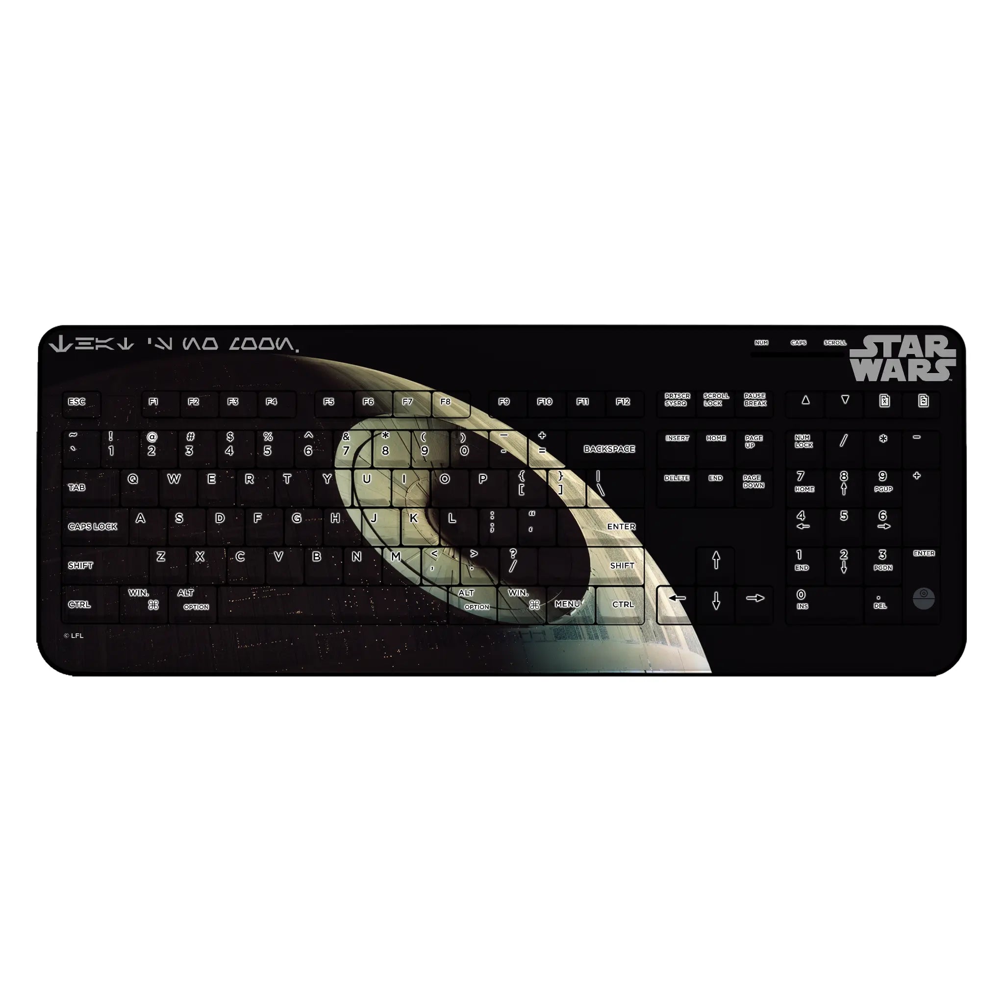 Star Wars Death Star Cinematic Moments: Discovery Wireless USB Keyboard