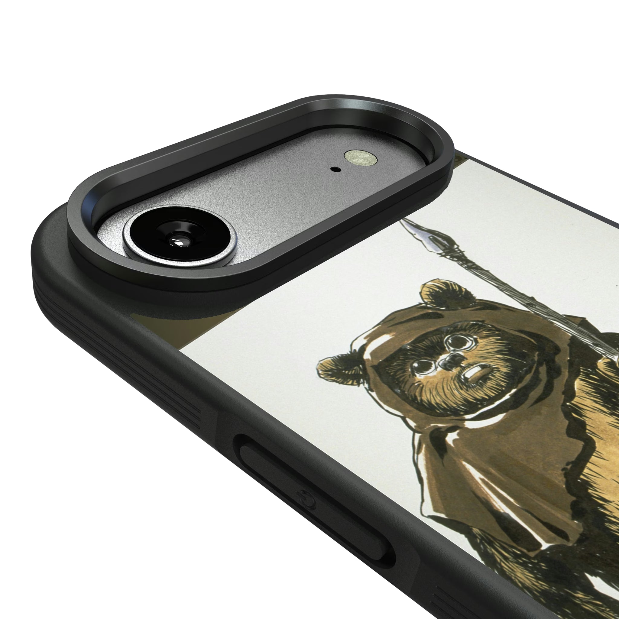 Star Wars Ewok Portrait iPhone Bump Phone Case for Apple iPhone - Detail#Device_iPhone Air