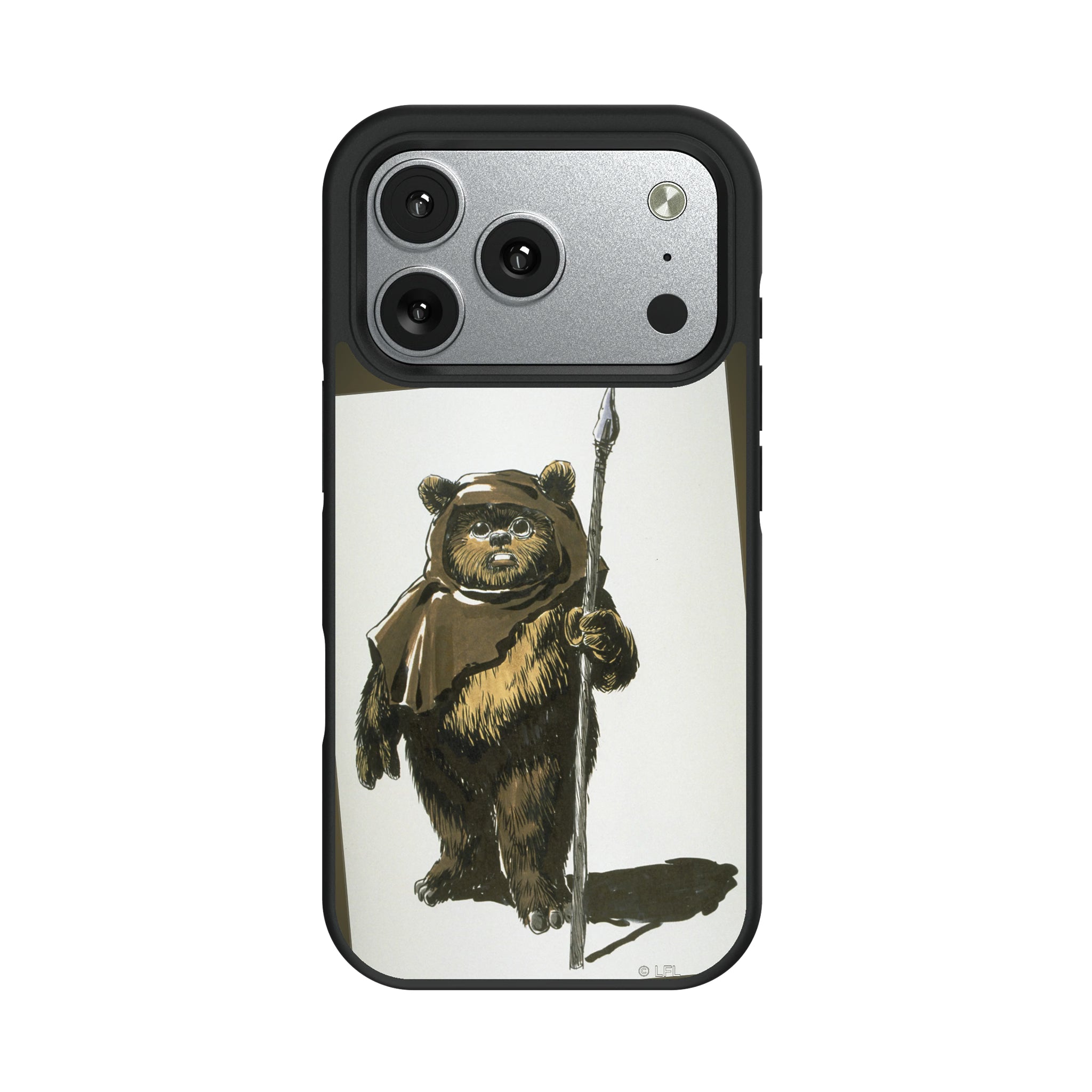 Star Wars Ewok Portrait iPhone Bump Phone Case for Apple iPhone#Device_iPhone 17 Pro