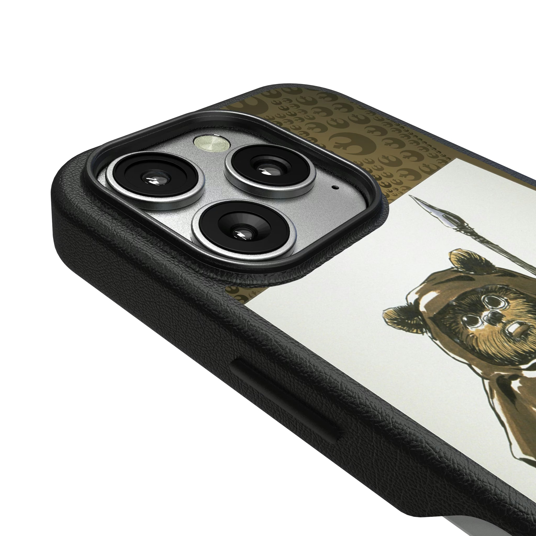 Star Wars Ewok Portrait iPhone MagSafe Compatible Phone Case for Apple iPhone - Detail