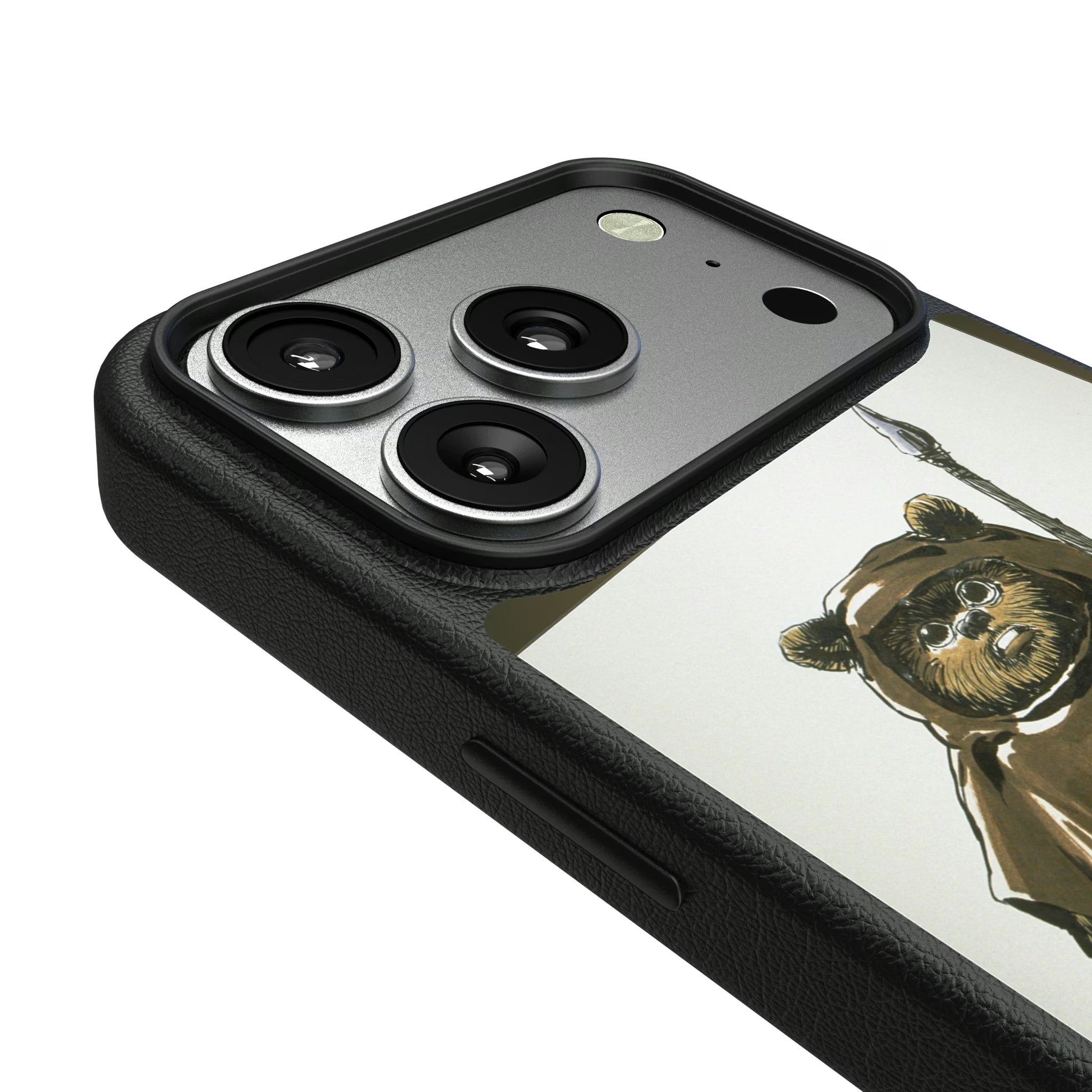 Star Wars Ewok Portrait iPhone MagSafe Compatible Phone Case for Apple iPhone - Detail#Device_iPhone 17 Pro