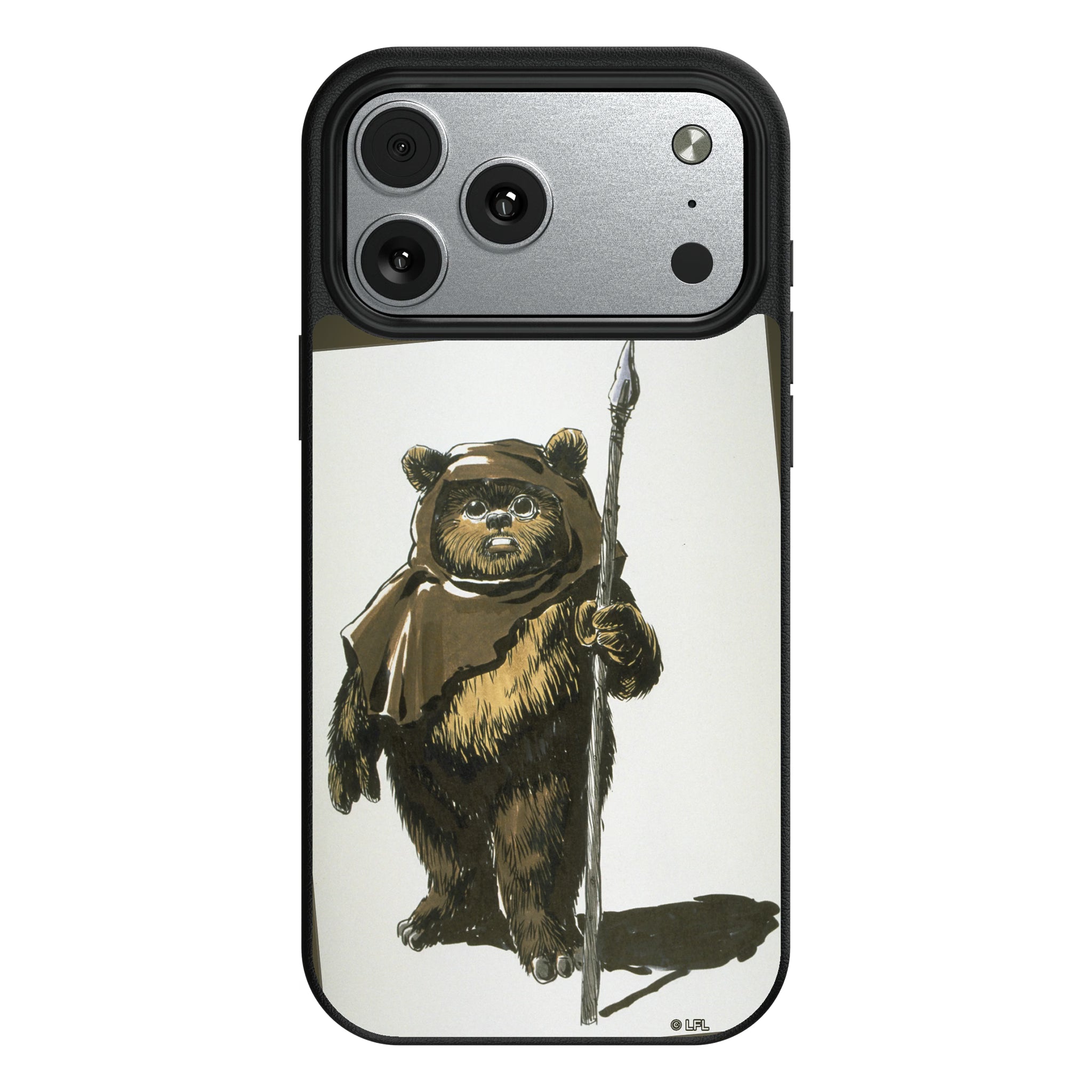 Star Wars Ewok Portrait iPhone MagSafe Compatible Phone Case for Apple iPhone#Device_iPhone 17 Pro Max
