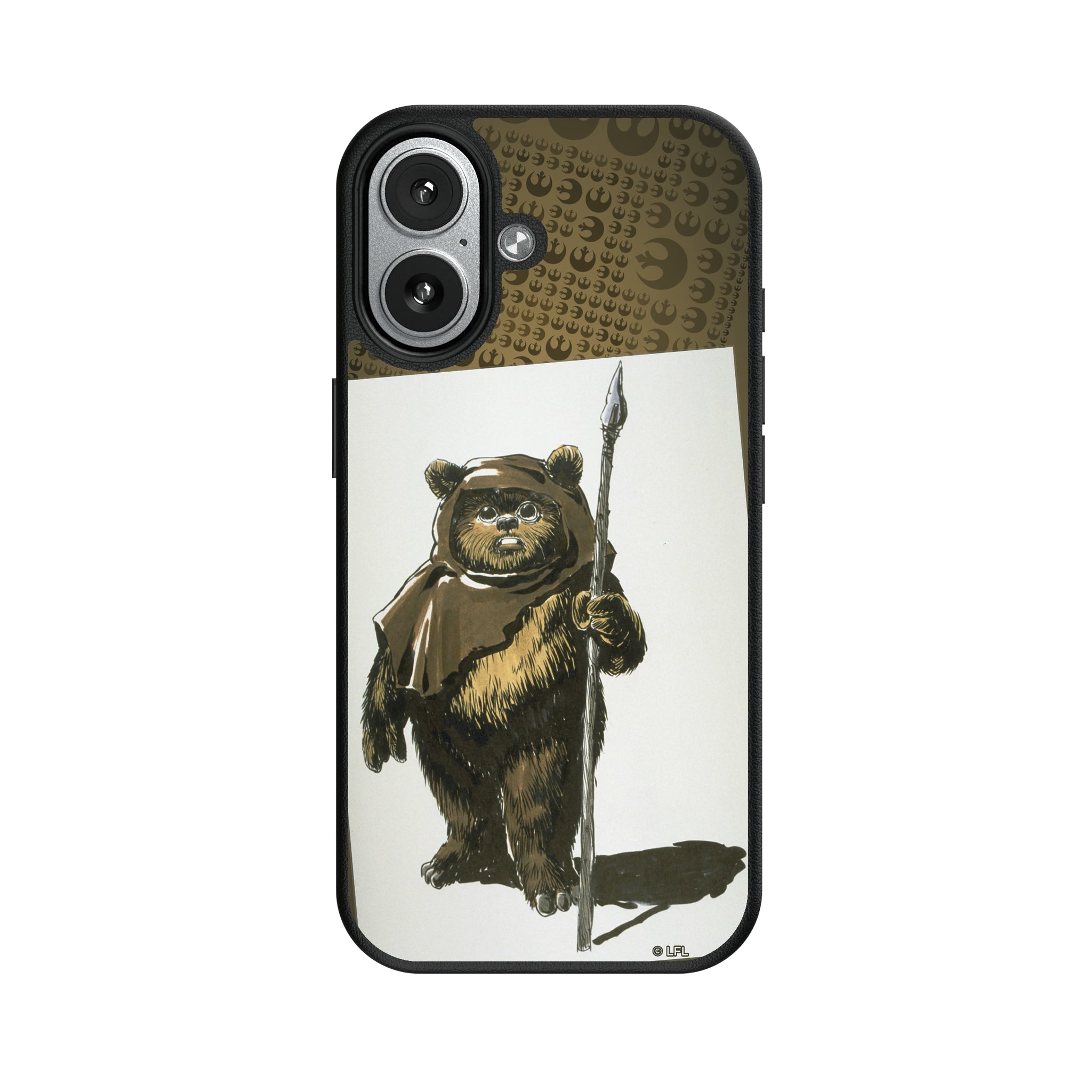 Star Wars Ewok Portrait iPhone MagSafe Compatible Phone Case for Apple iPhone#Device_iPhone 17