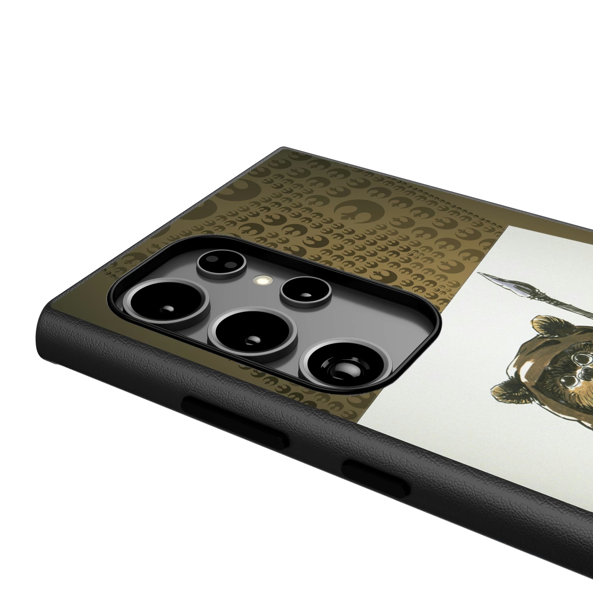 Star Wars Ewok Portrait Galaxy MagSafe Compatible Phone Case for Samsung Galaxy - Detail