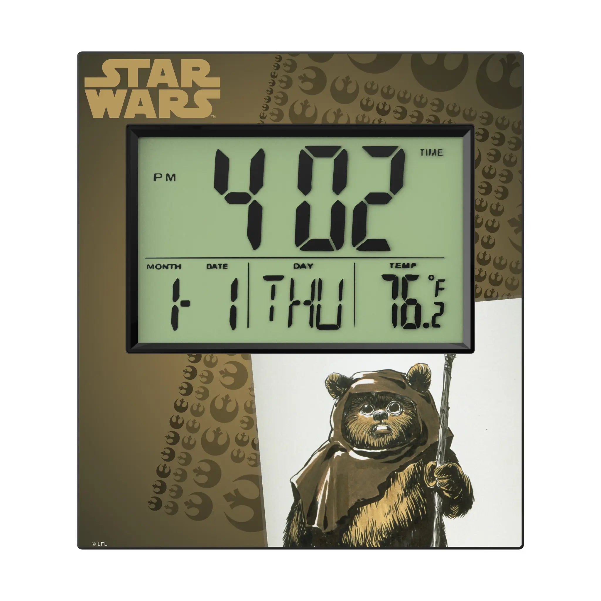 Star Wars Ewok Portrait Wall Clock