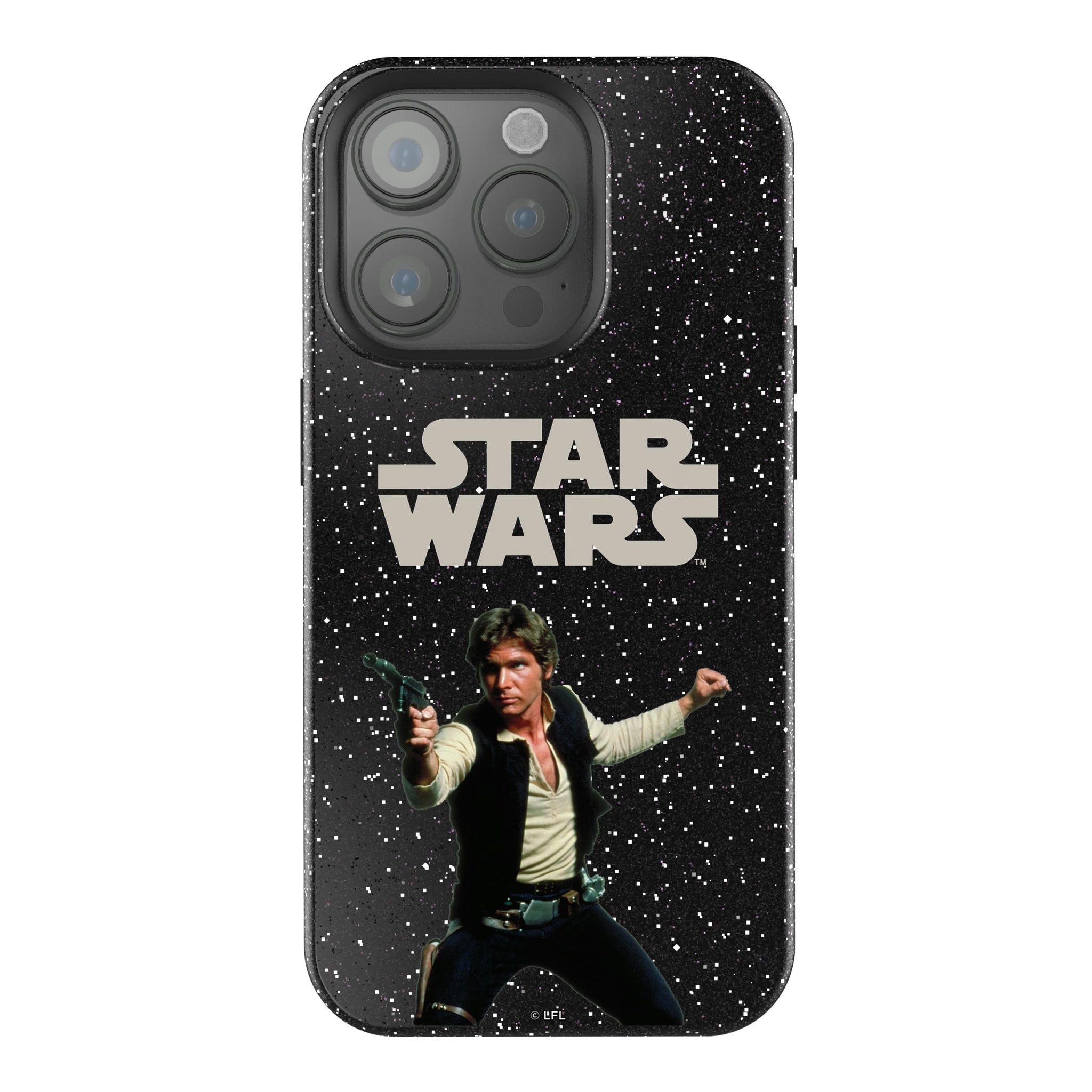 Star Wars Han Solo Color Block iPhone Bling Phone Case for Apple iPhone