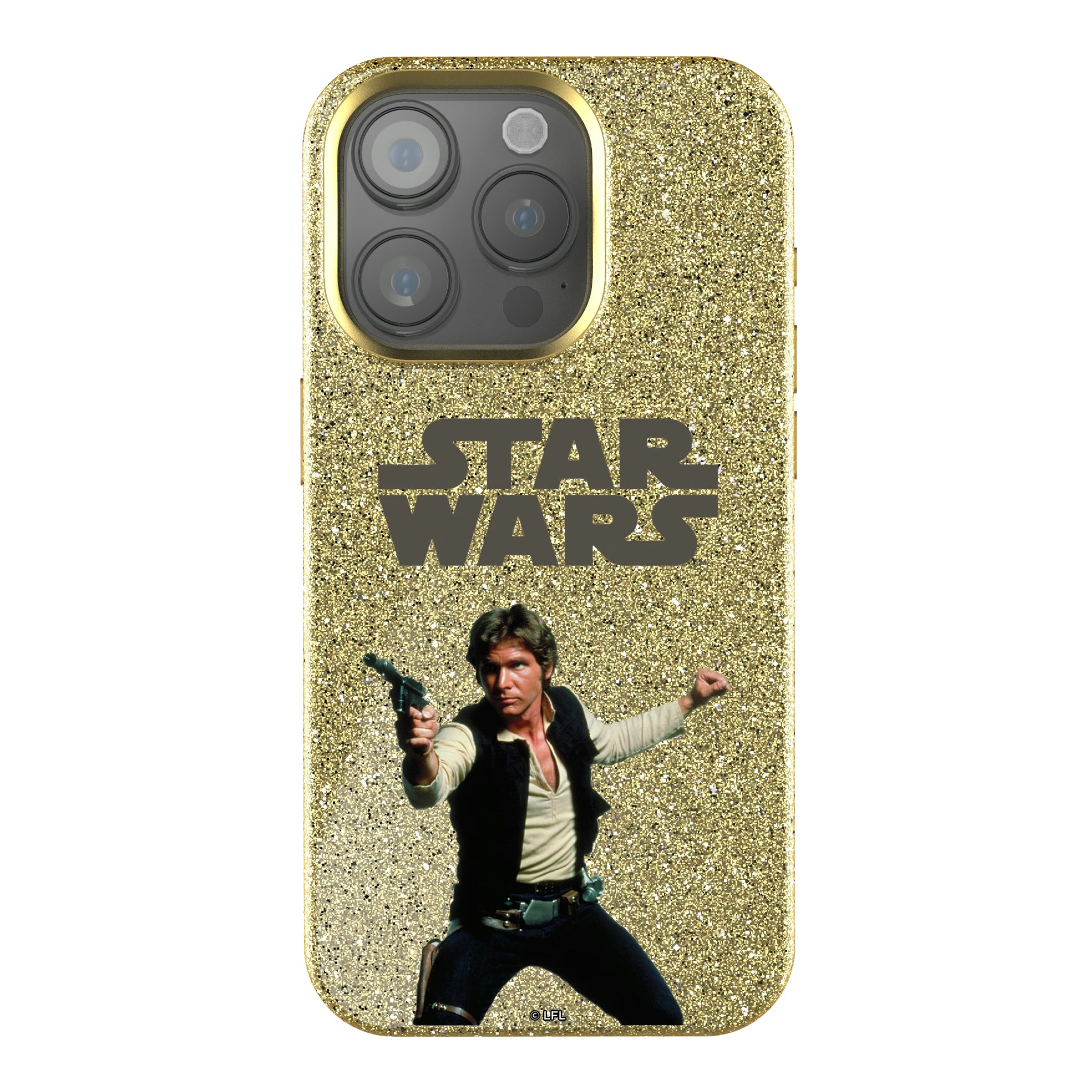 Star Wars Han Solo Color Block iPhone Bling Phone Case for Apple iPhone