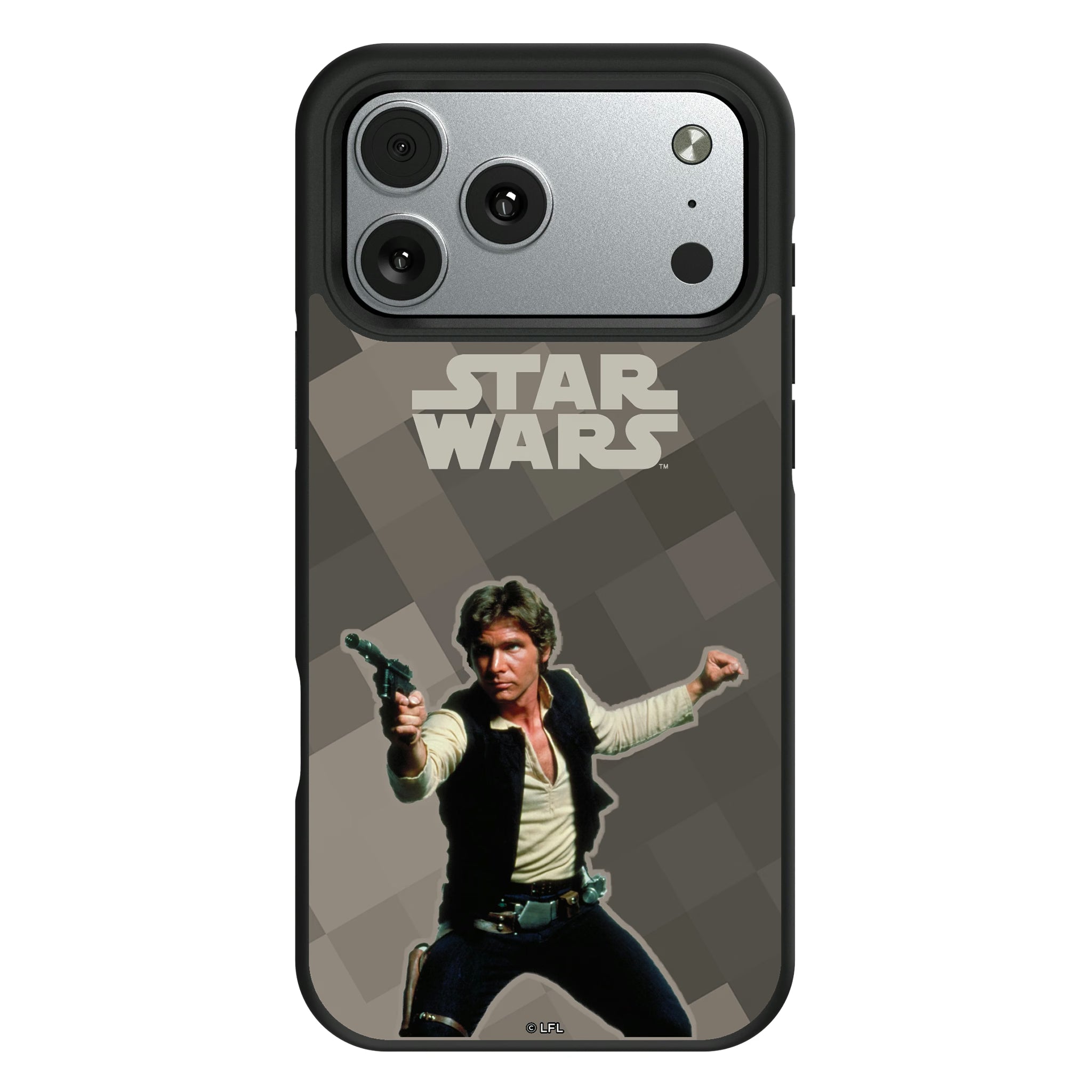Star Wars Han Solo Color Block iPhone Bump Phone Case for Apple iPhone#Device_iPhone 17 Pro Max