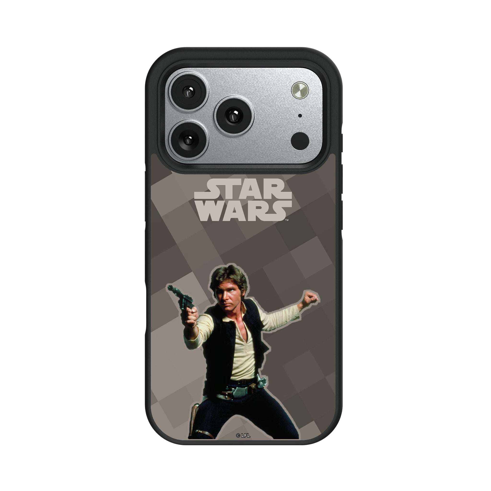 Star Wars Han Solo Color Block iPhone Bump Phone Case for Apple iPhone#Device_iPhone 17 Pro