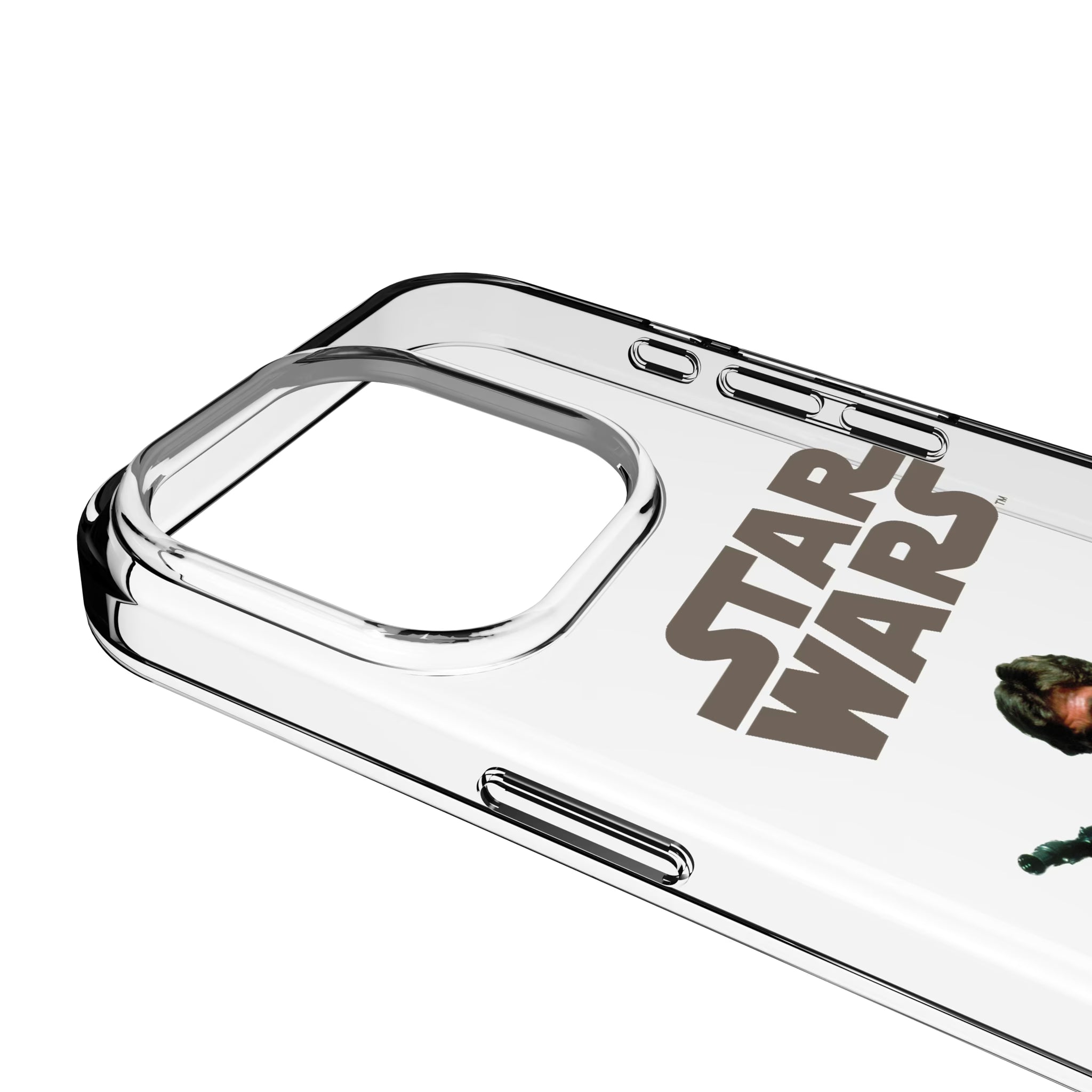 Star Wars Han Solo Color Block iPhone Clear Phone Case for Apple iPhone - Detail