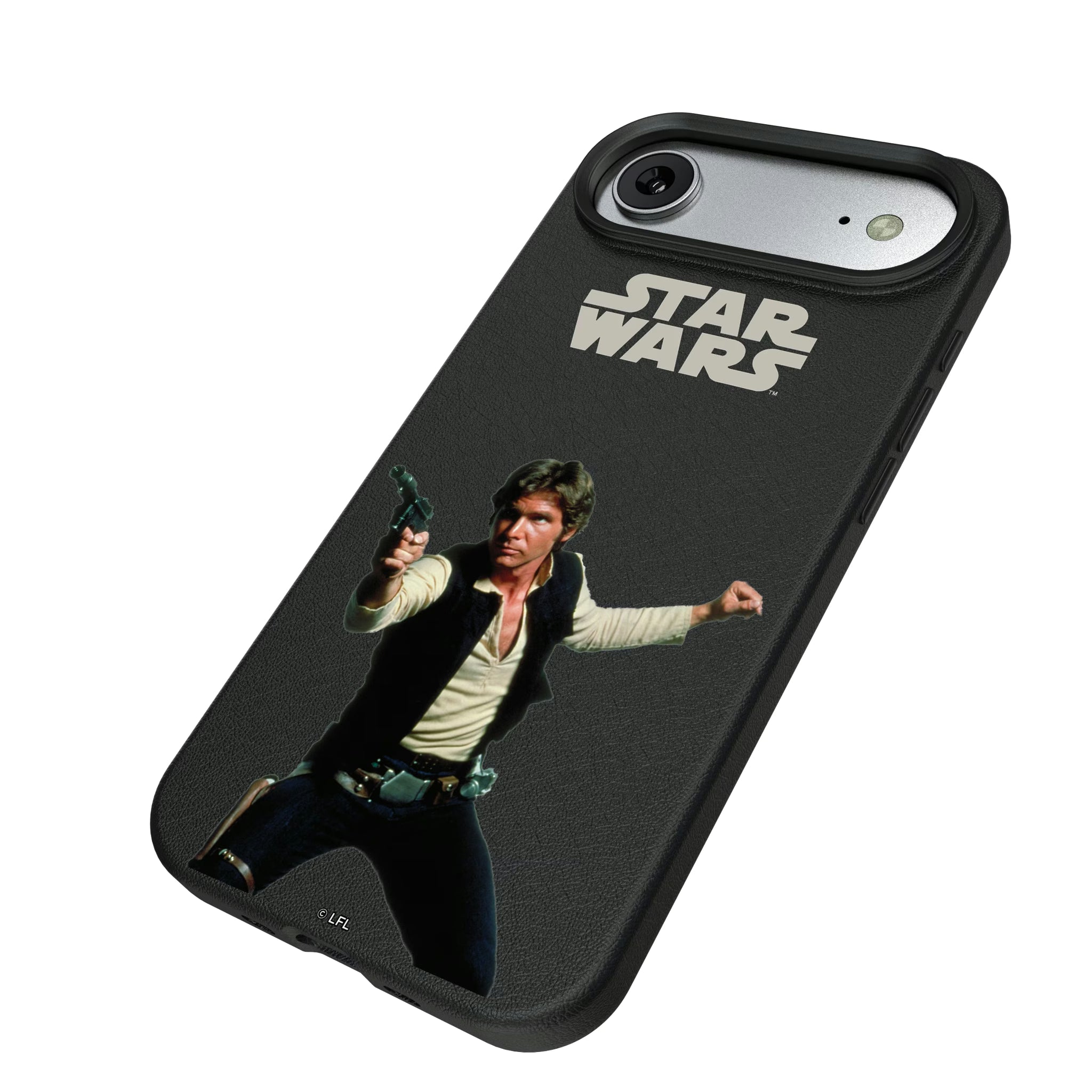 Star Wars Han Solo Color Block iPhone MagSafe Compatible Phone Case for Apple iPhone - Isometric View#Device_iPhone Air