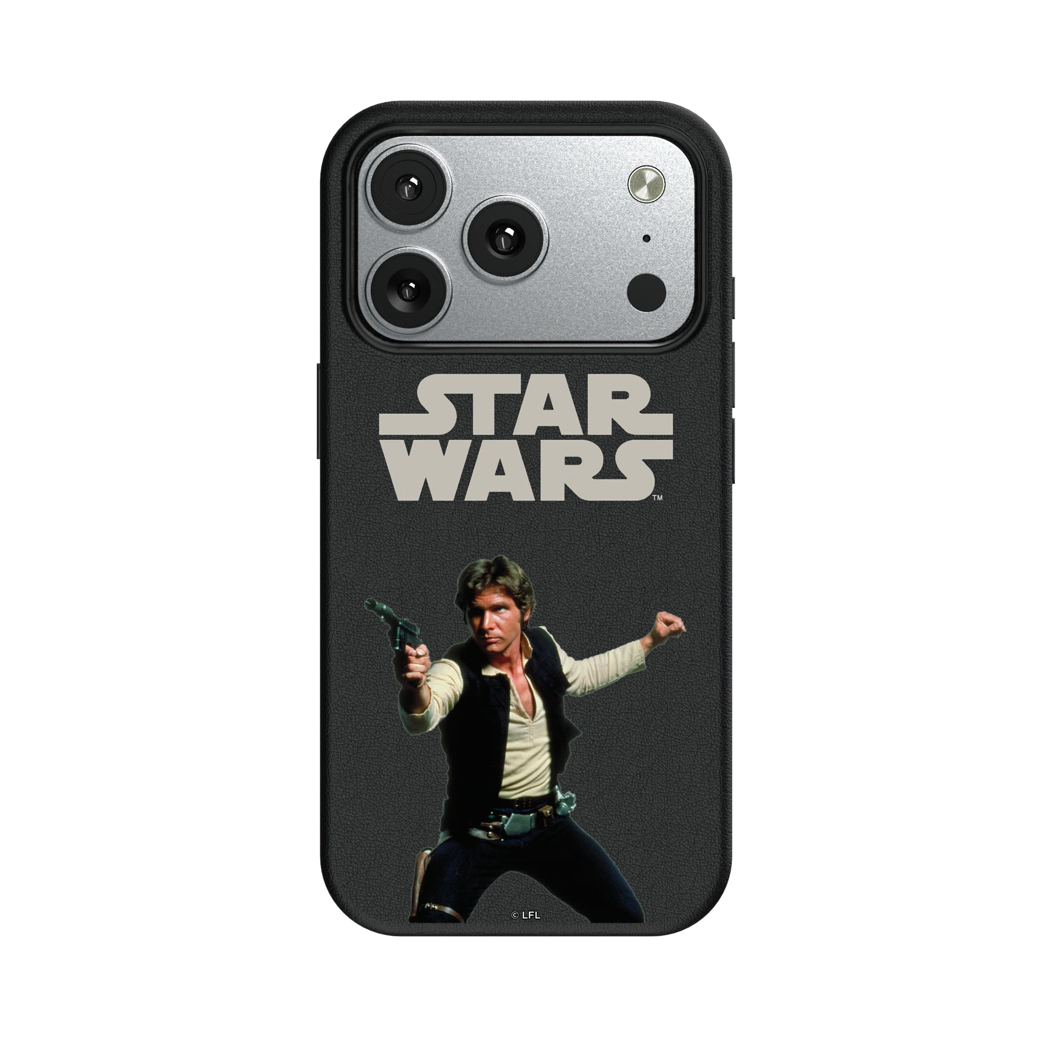 Star Wars Han Solo Color Block iPhone MagSafe Compatible Phone Case for Apple iPhone#Device_iPhone 17 Pro