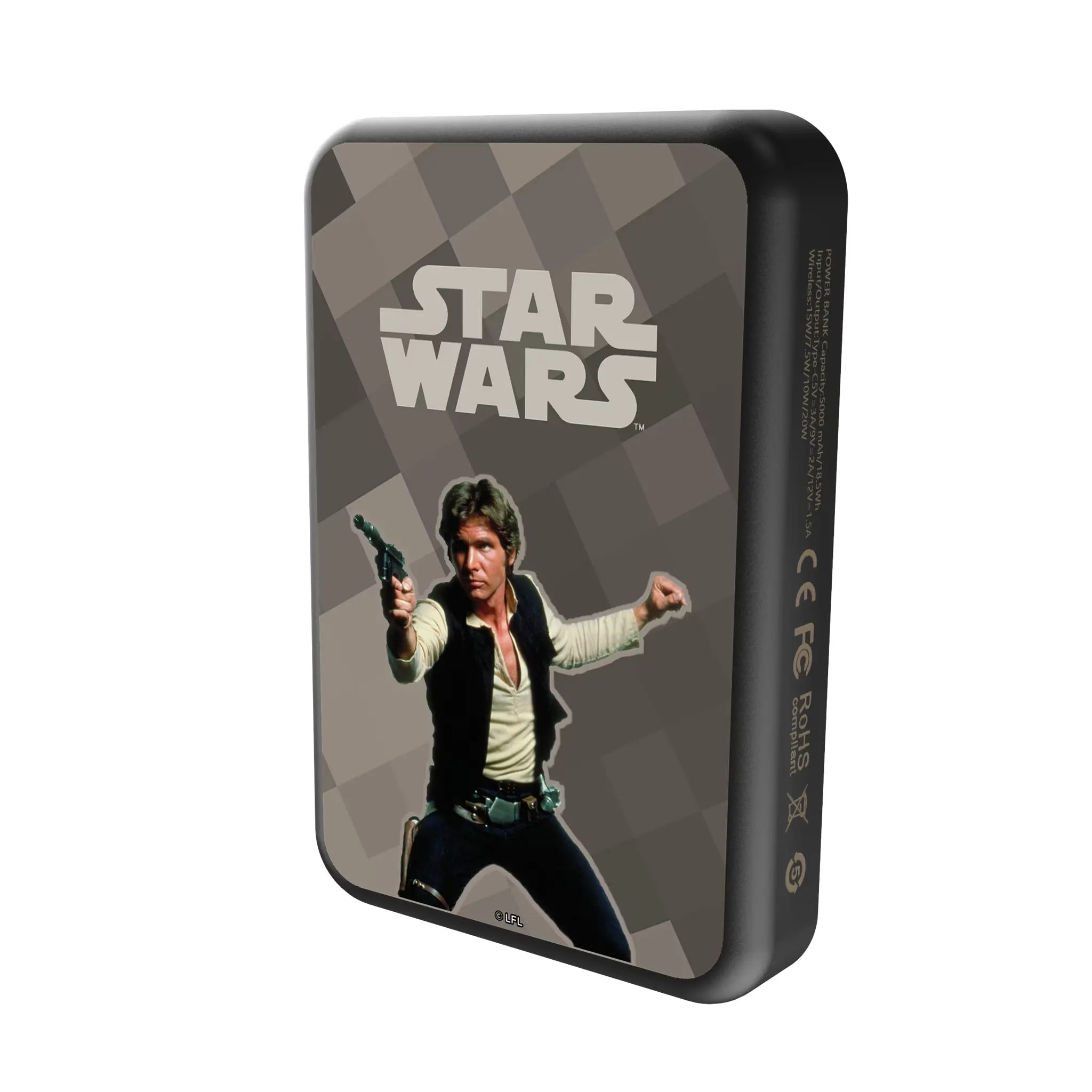 Star Wars Han Solo Color Block Wireless Mag Power Bank