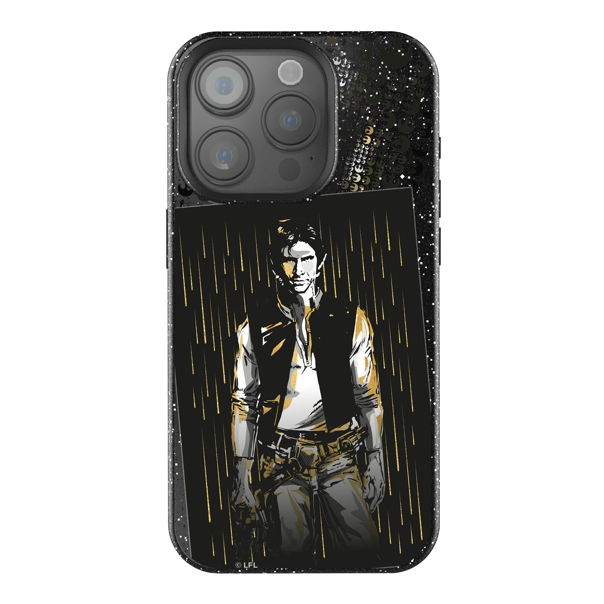 Star Wars Han Solo Portrait iPhone Bling Phone Case for Apple iPhone