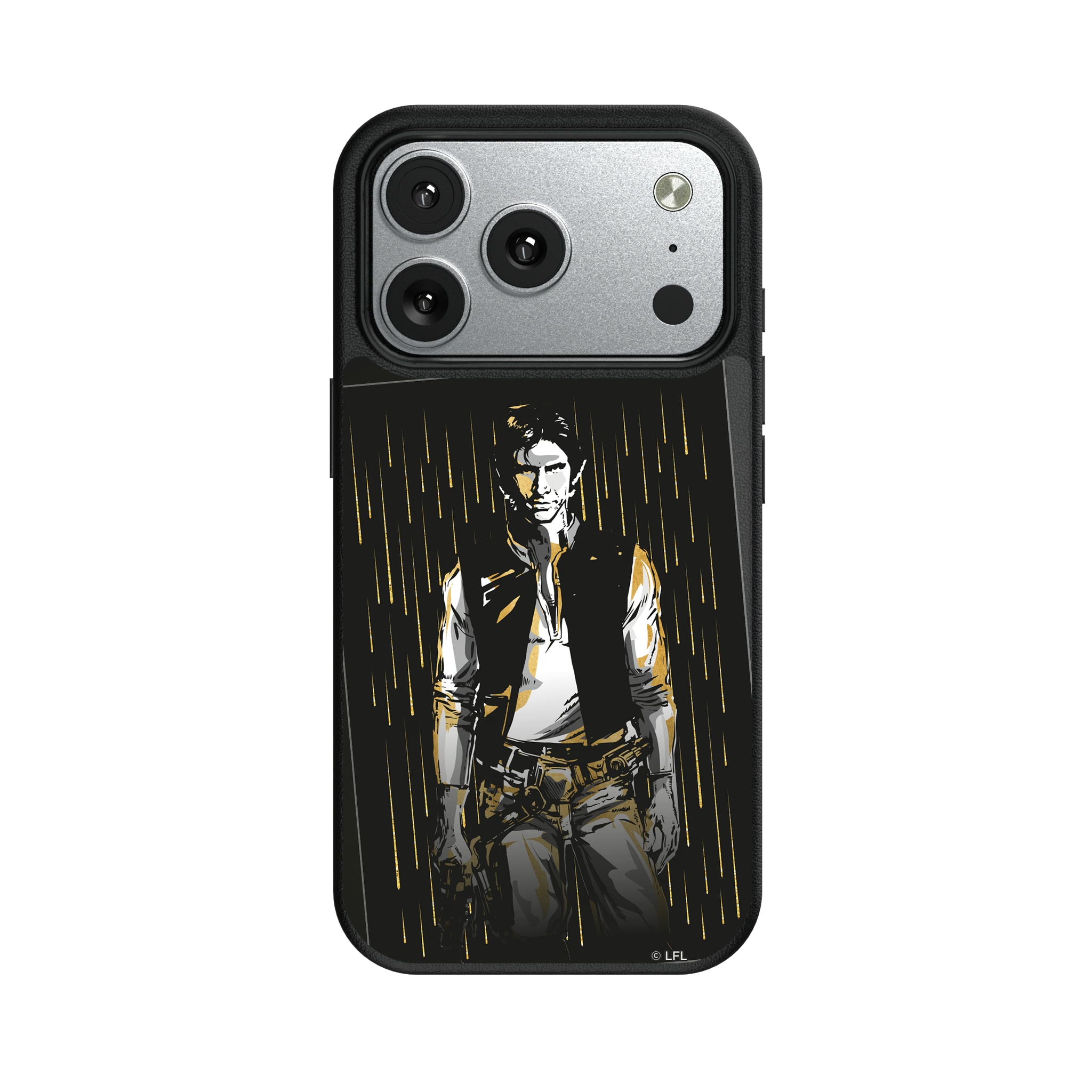 Star Wars Han Solo Portrait iPhone MagSafe Compatible Phone Case for Apple iPhone#Device_iPhone 17 Pro