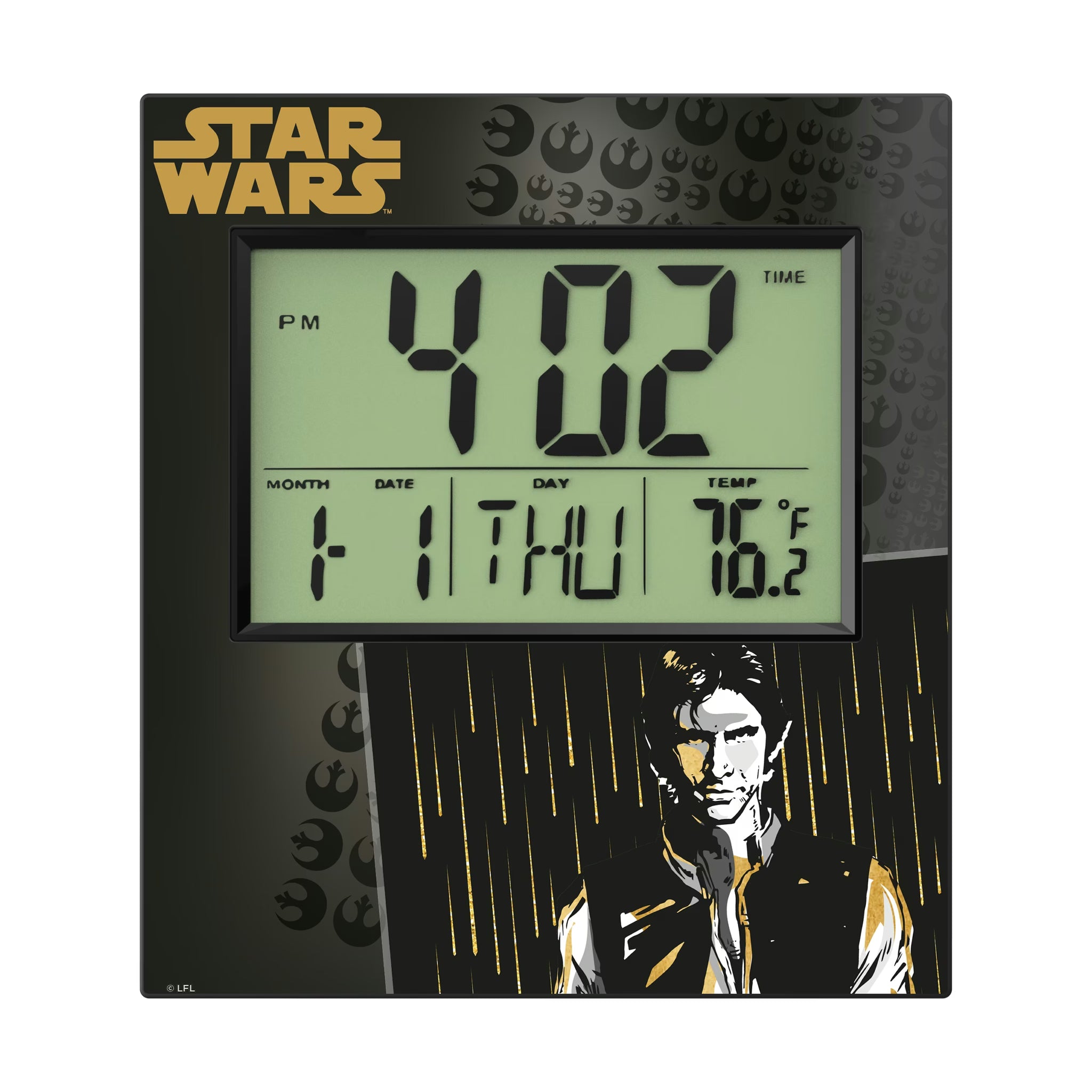 Star Wars Han Solo Portrait Wall Clock