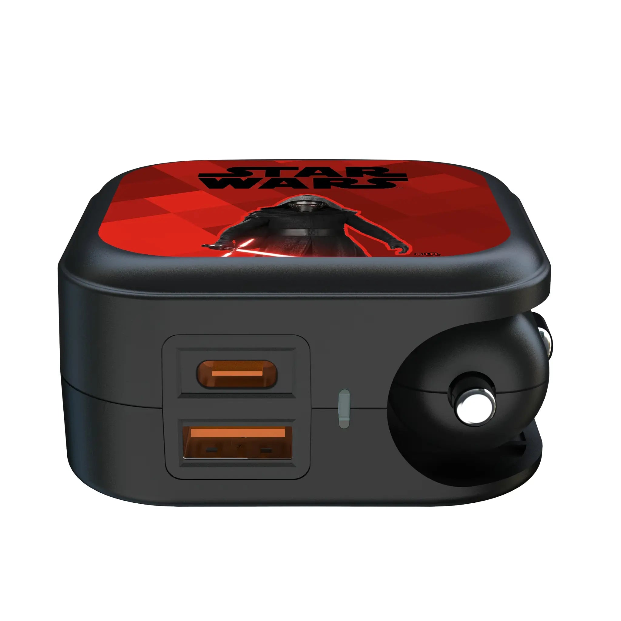Star Wars Kylo Ren Color Block 2 in 1 USB A/C Charger