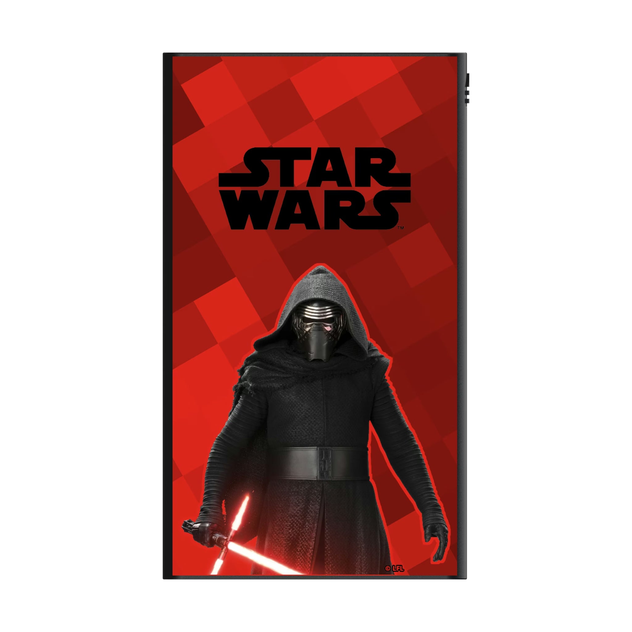 Star Wars Kylo Ren Color Block 5000mAh Flat Powerbank