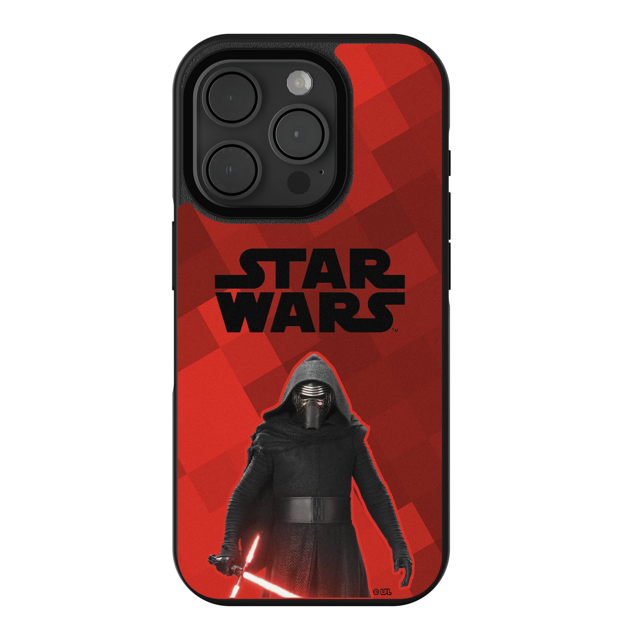 Star Wars Kylo Ren Color Block iPhone Bump Phone Case for Apple iPhone