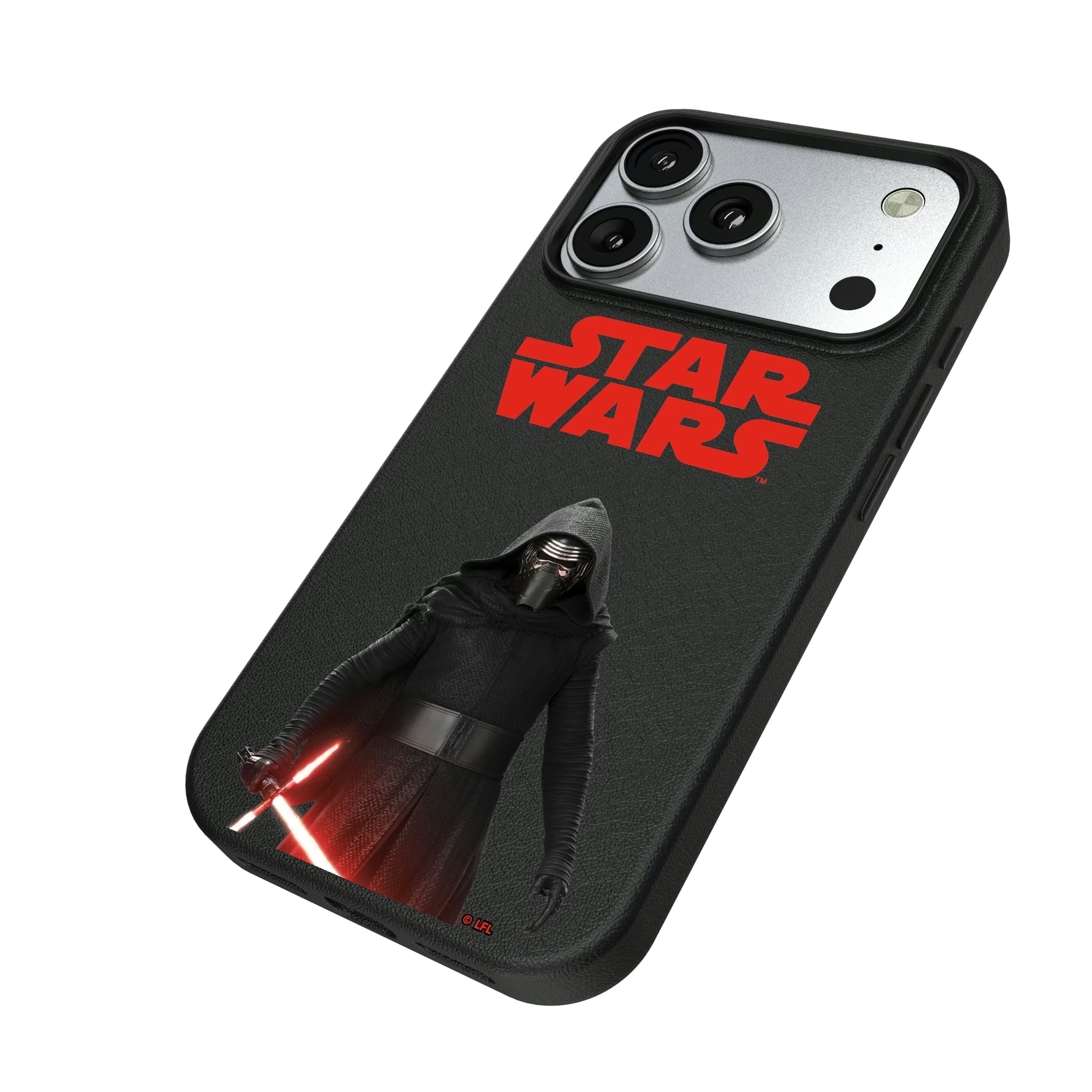 Star Wars Kylo Ren Color Block iPhone MagSafe Compatible Phone Case for Apple iPhone - Isometric View#Device_iPhone 17 Pro