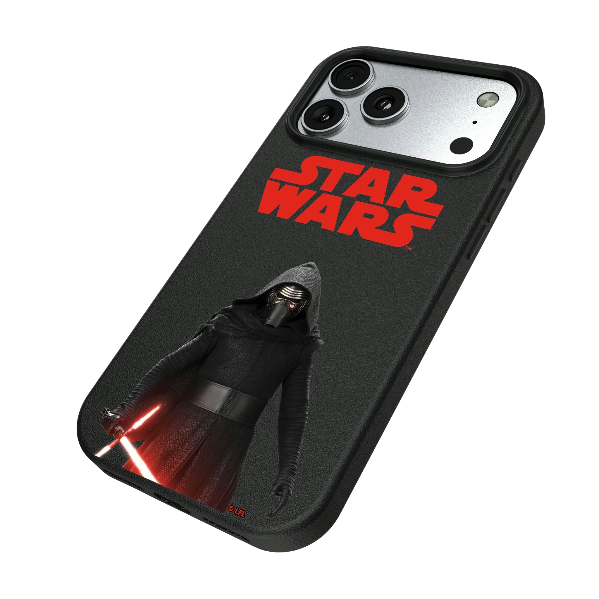 Star Wars Kylo Ren Color Block iPhone MagSafe Compatible Phone Case for Apple iPhone - Isometric View#Device_iPhone 17 Pro Max