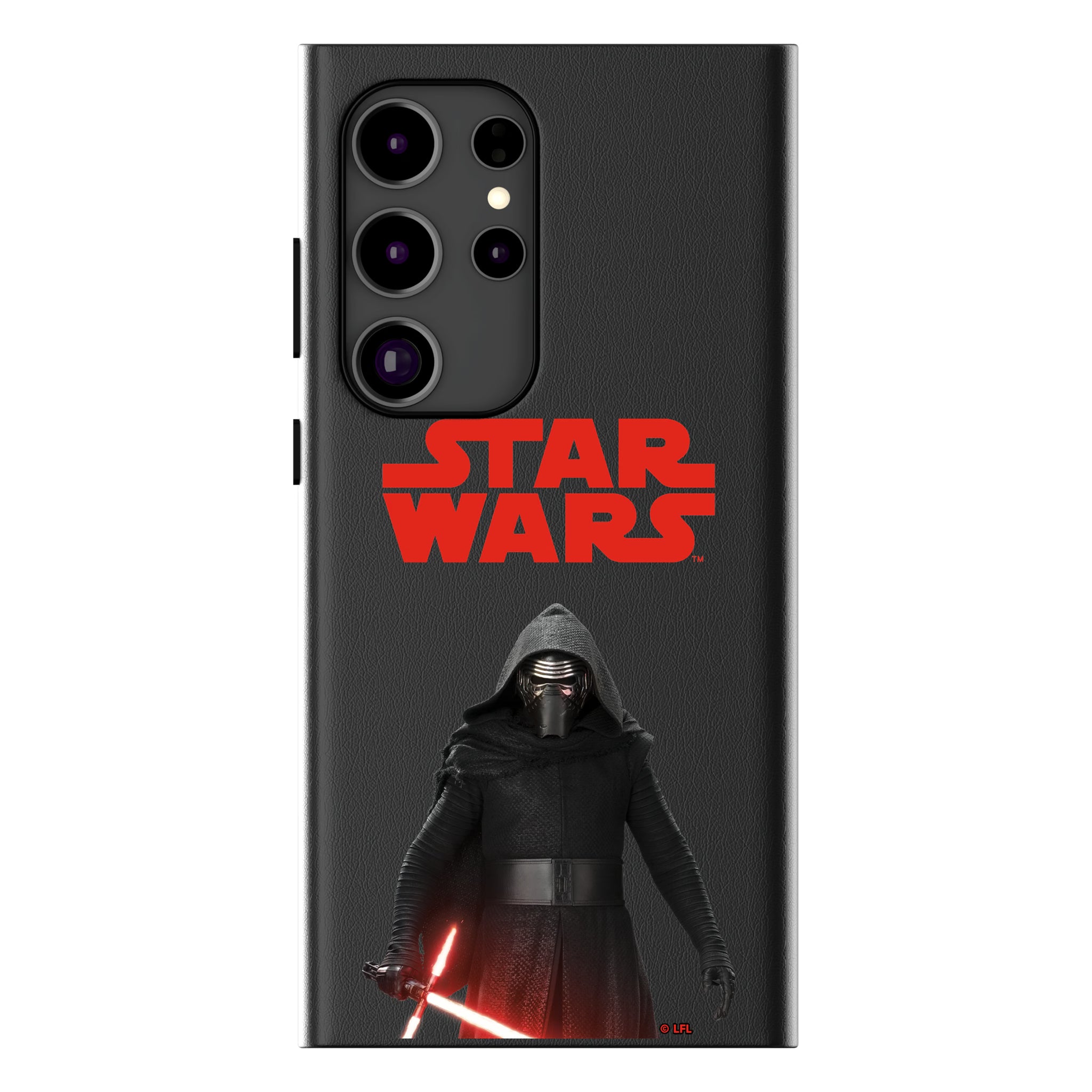 Star Wars Kylo Ren Color Block Galaxy MagSafe Compatible Phone Case for Samsung Galaxy