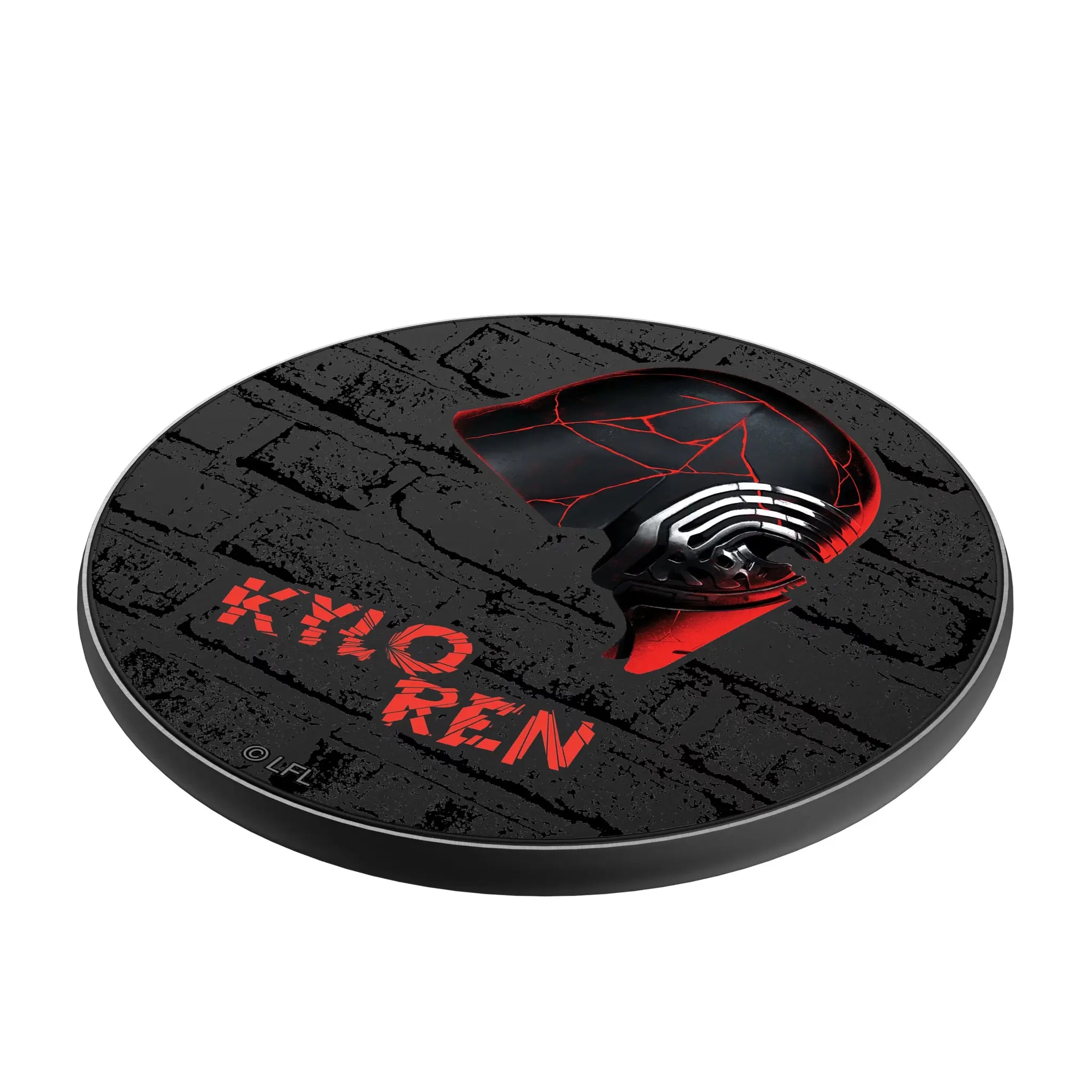 Star Wars Kylo Ren Iconic 15-Watt Wireless Charger - Isometric View