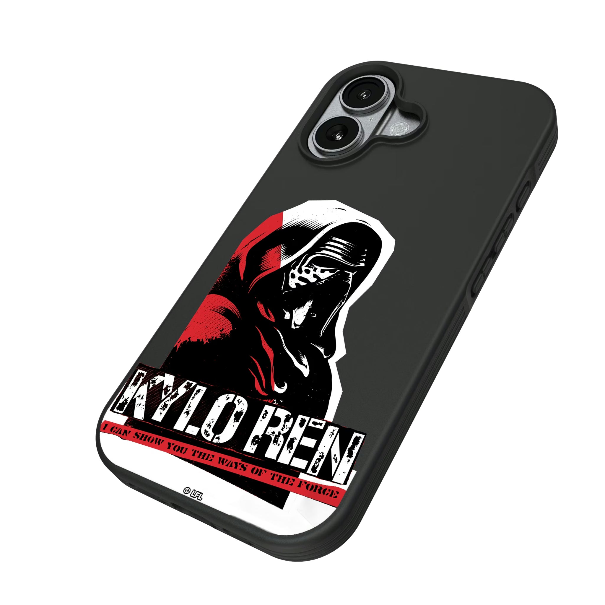 Star Wars Kylo Ren Ransom iPhone Bump Phone Case for Apple iPhone - Isometric View#Device_iPhone 17