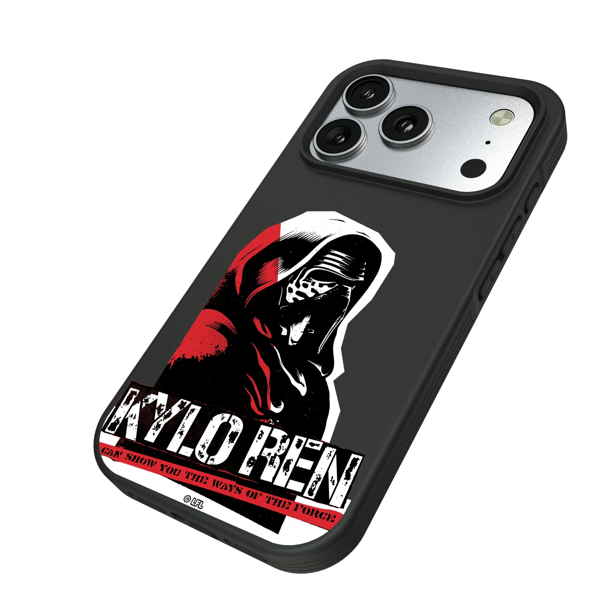 Star Wars Kylo Ren Ransom iPhone Bump Phone Case for Apple iPhone - Isometric View#Device_iPhone 17 Pro