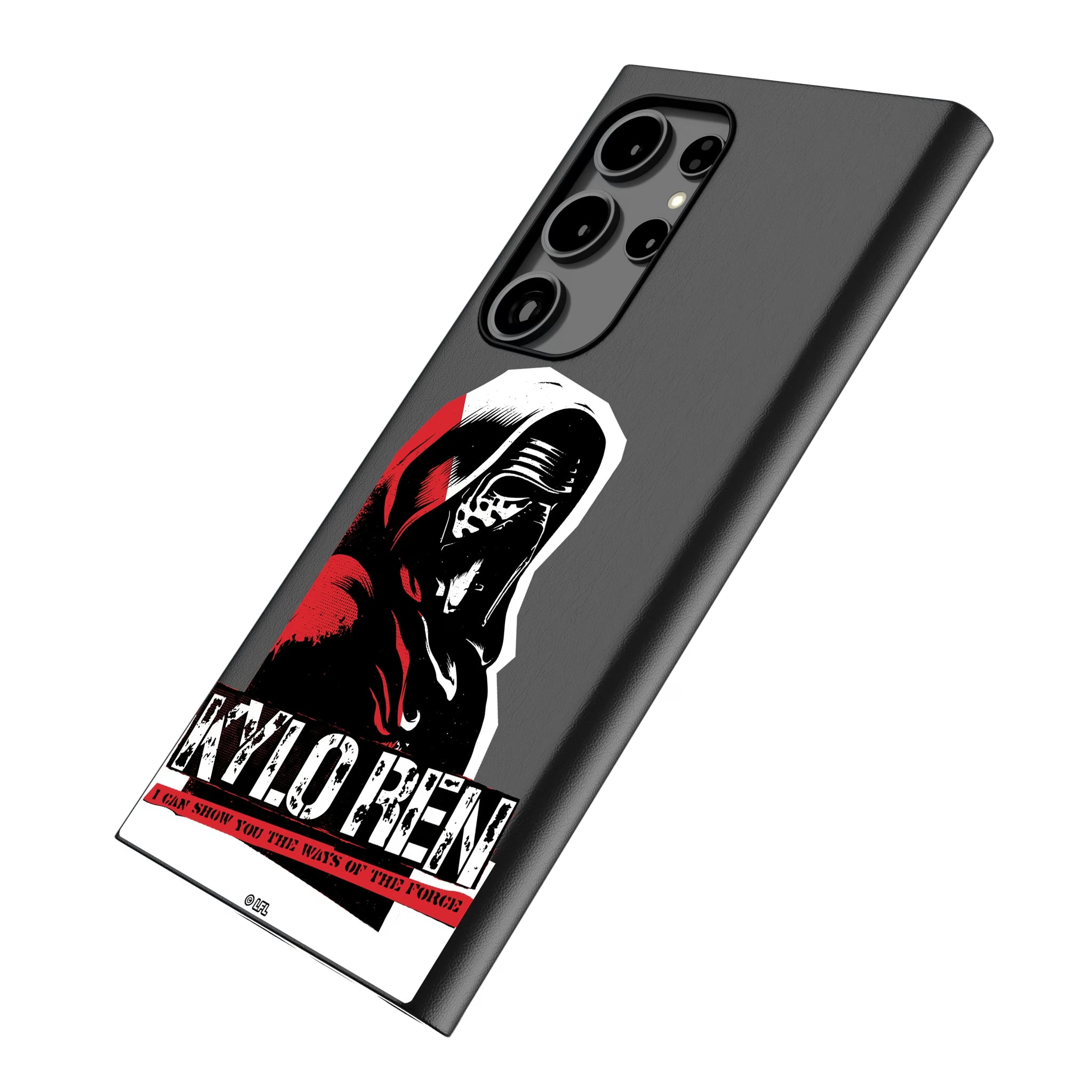 Star Wars Kylo Ren Ransom Galaxy MagSafe Compatible Phone Case for Samsung Galaxy - Isometric View