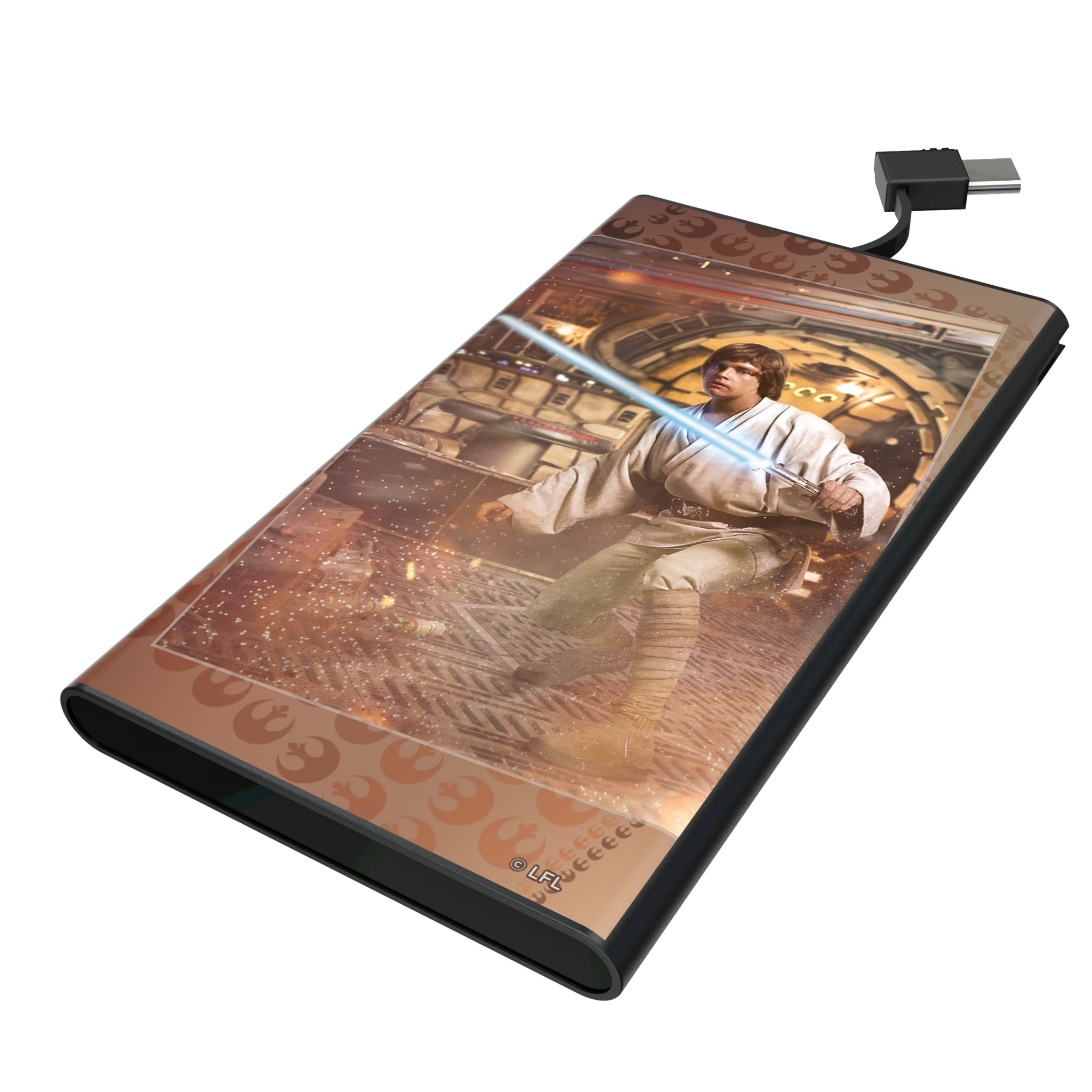 Star Wars Luke Skywalker Portrait 5000mAh Flat Powerbank