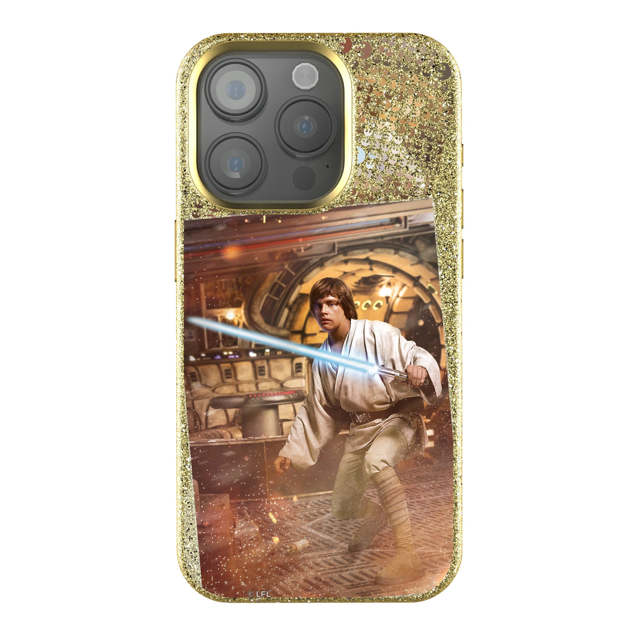 Star Wars Luke Skywalker Portrait iPhone Bling Phone Case for Apple iPhone