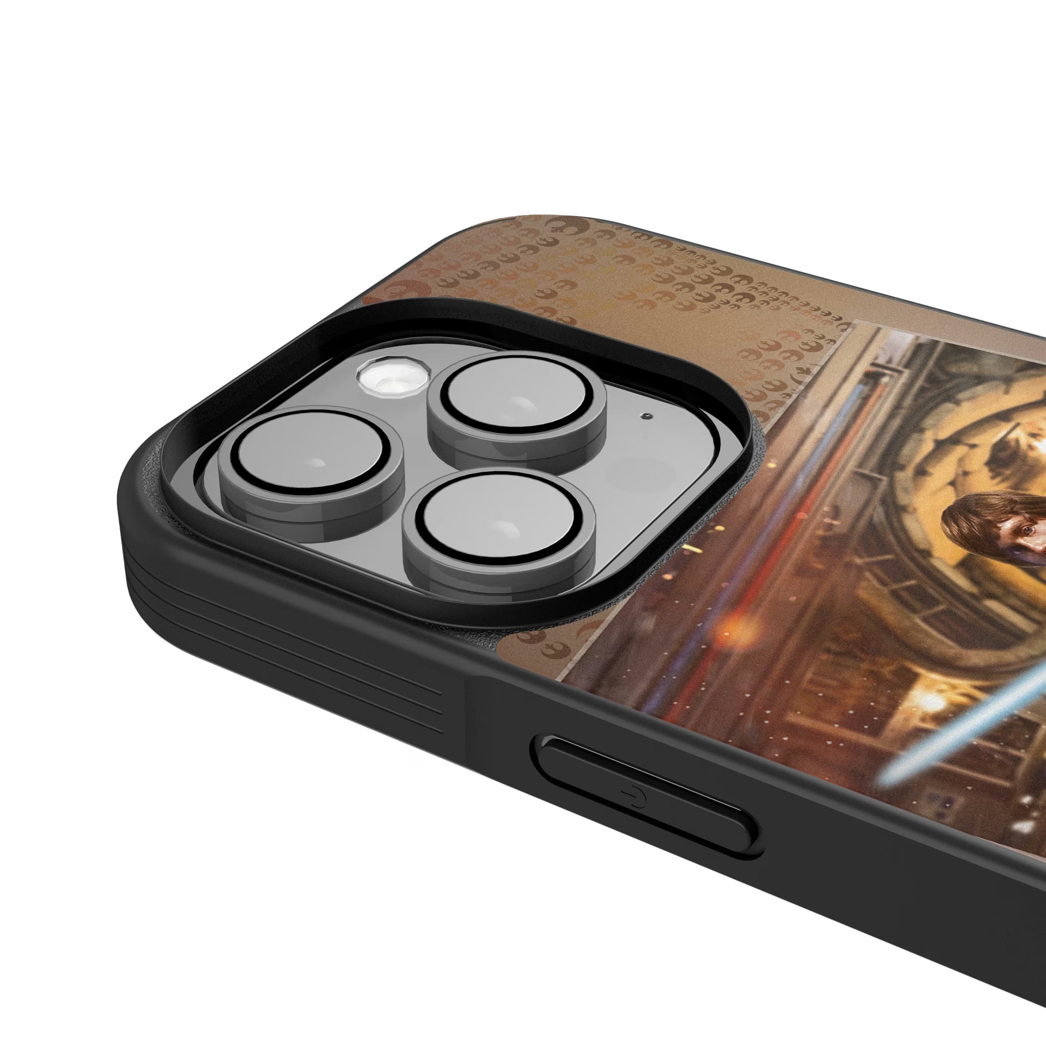 Star Wars Luke Skywalker Portrait iPhone Bump Phone Case for Apple iPhone - Detail