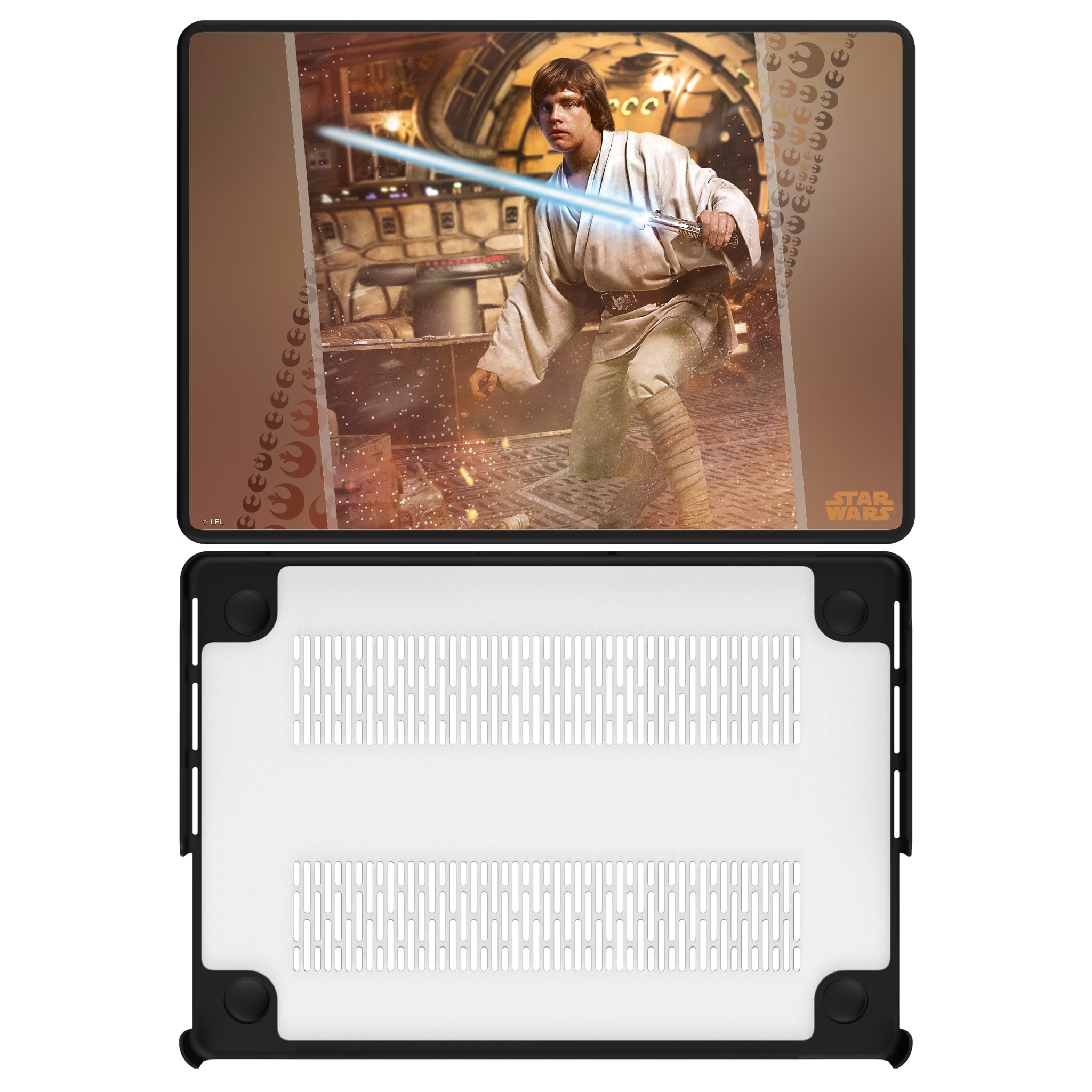Star Wars Luke Skywalker Portrait MacBook Laptop Case for Apple MacBook#Device_MacBook Pro (14-inch, 2021) / MacBook Pro (14-inch, 2023) / MacBook Pro (14-inch, 2024)