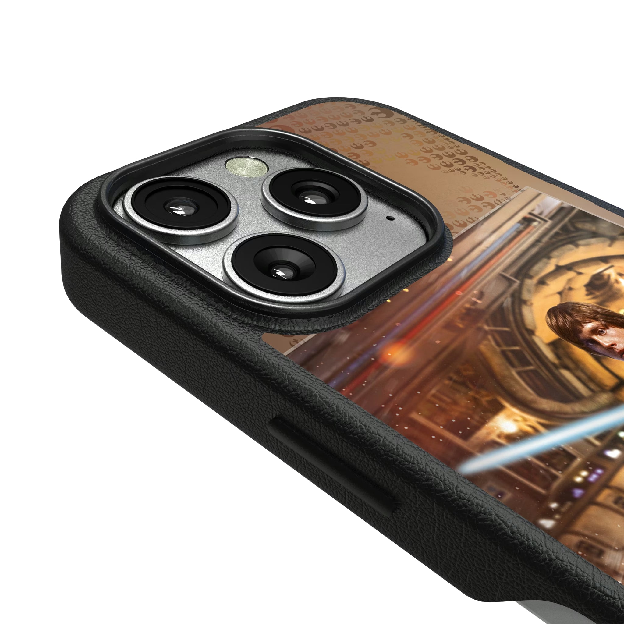 Star Wars Luke Skywalker Portrait iPhone MagSafe Compatible Phone Case for Apple iPhone - Detail