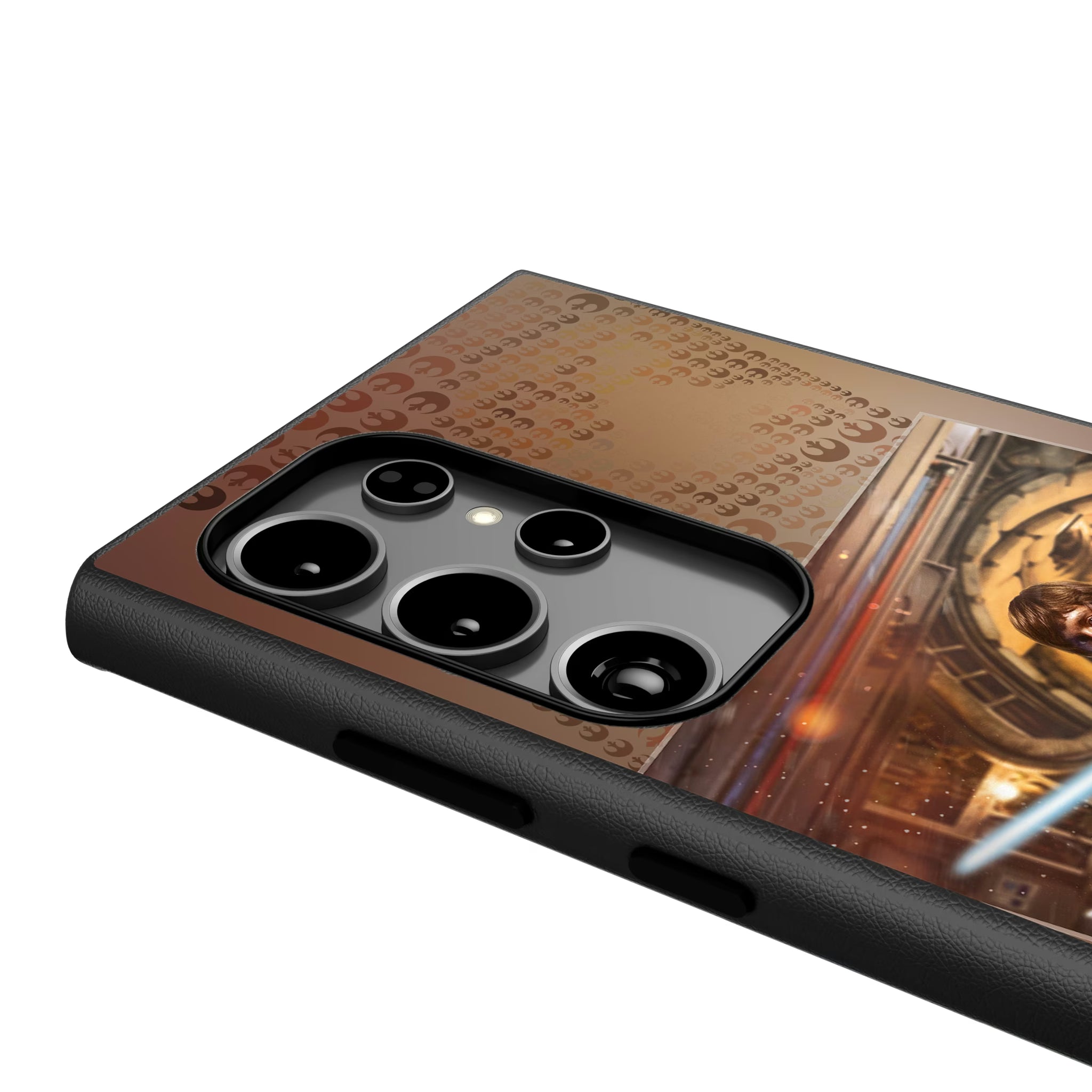 Star Wars Luke Skywalker Portrait Galaxy MagSafe Compatible Phone Case for Samsung Galaxy - Detail