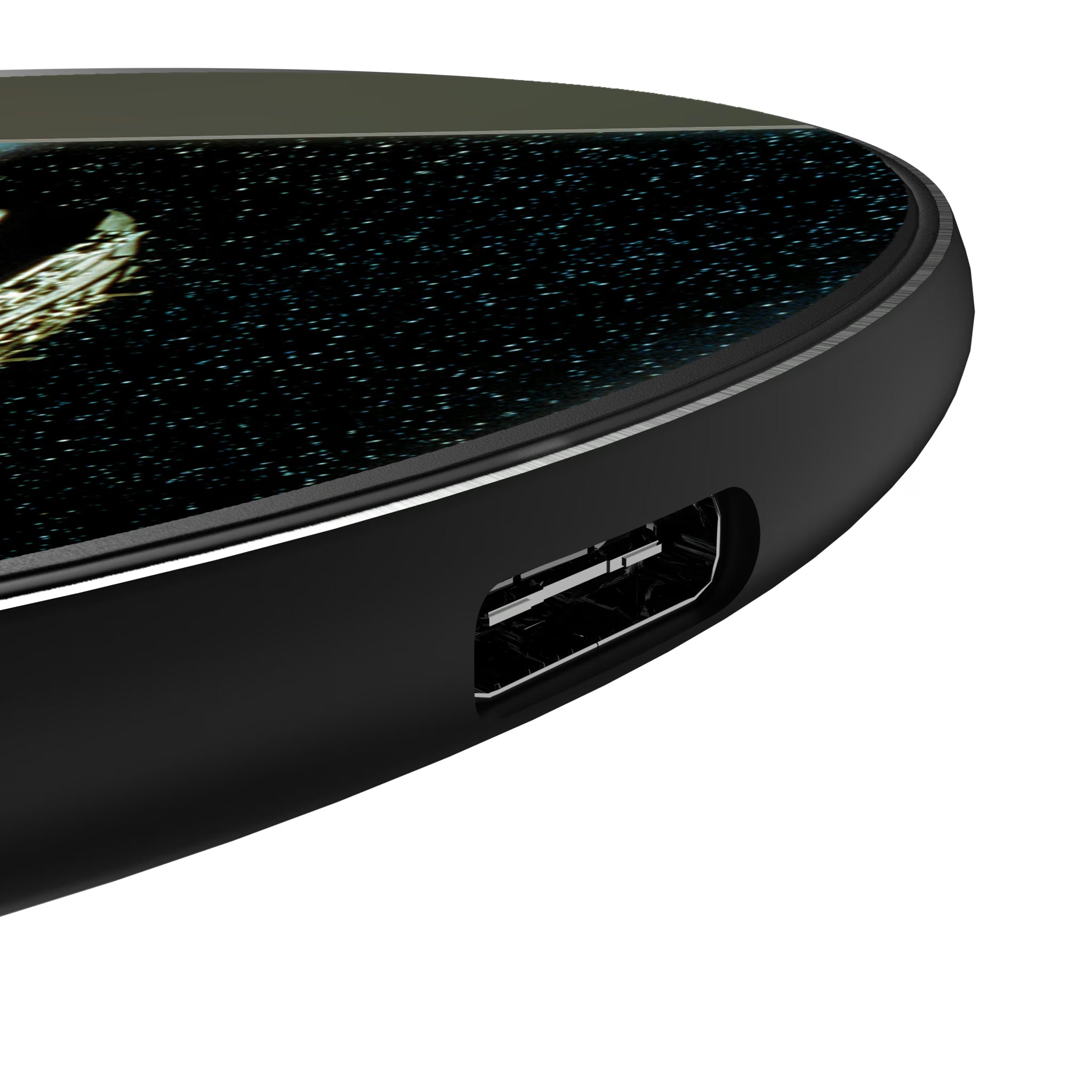 Star Wars Millennium Falcon Portrait 15-Watt Wireless Charger - Detail