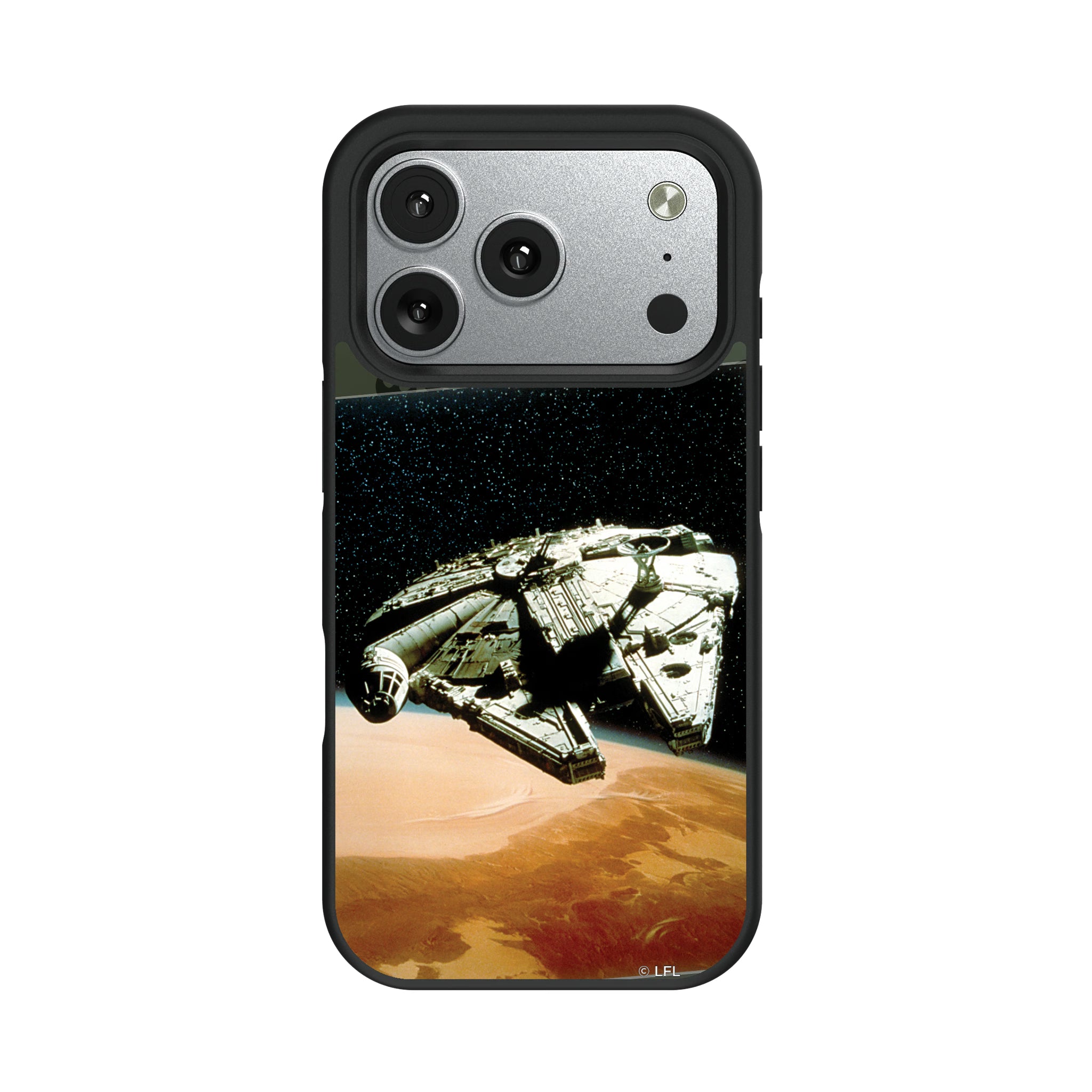 Star Wars Millennium Falcon Portrait iPhone Bump Phone Case for Apple iPhone#Device_iPhone 17 Pro