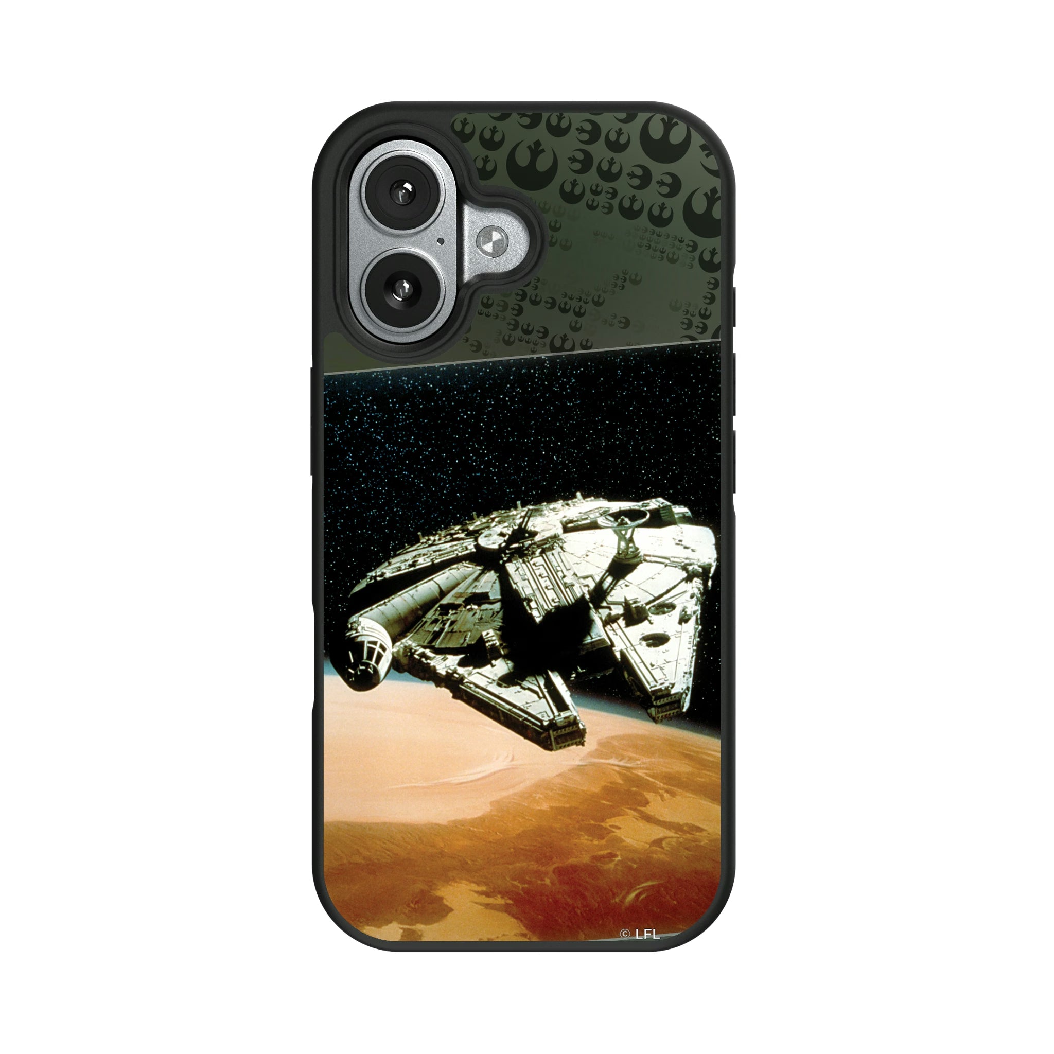Star Wars Millennium Falcon Portrait iPhone Bump Phone Case for Apple iPhone#Device_iPhone 17