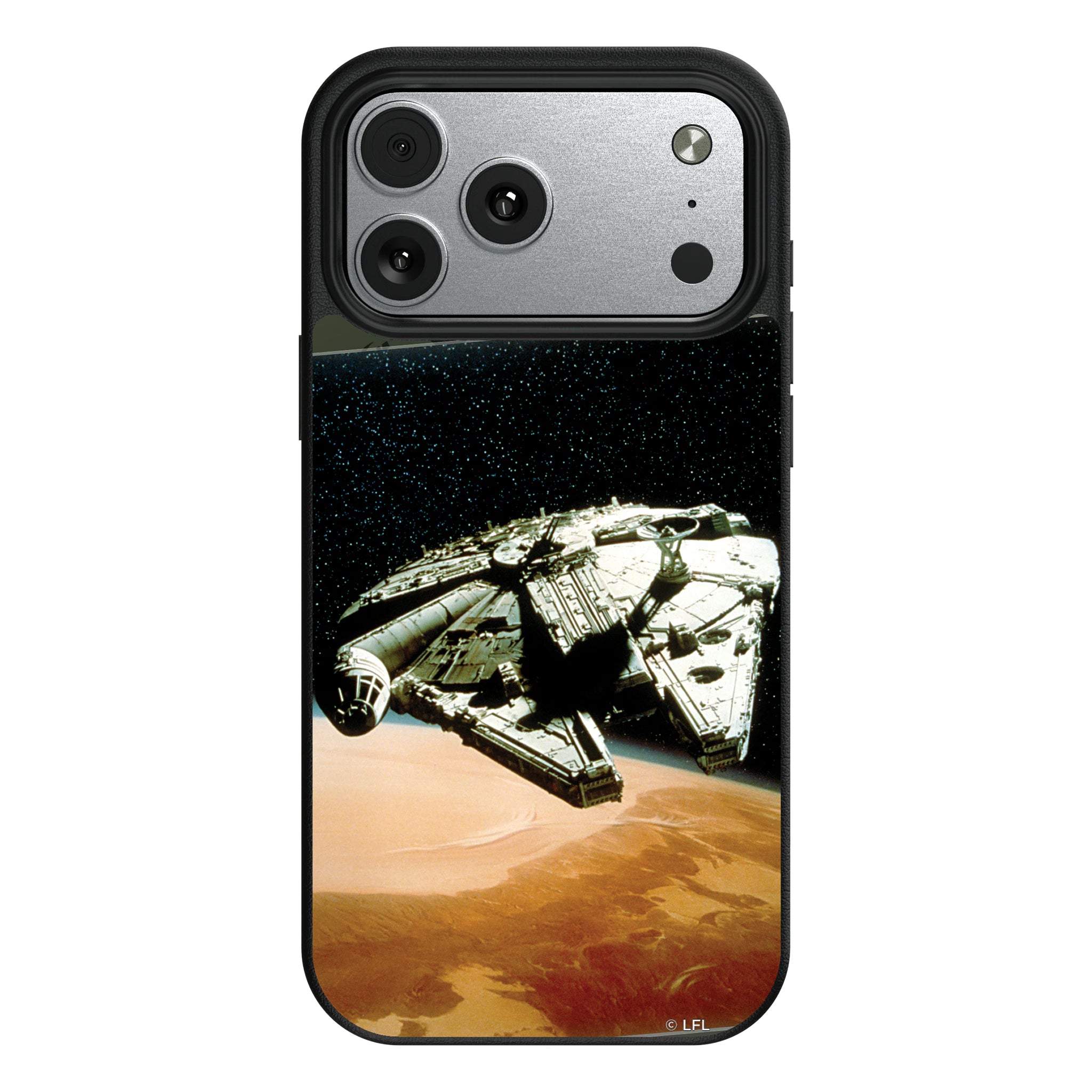 Star Wars Millennium Falcon Portrait iPhone MagSafe Compatible Phone Case for Apple iPhone#Device_iPhone 17 Pro Max